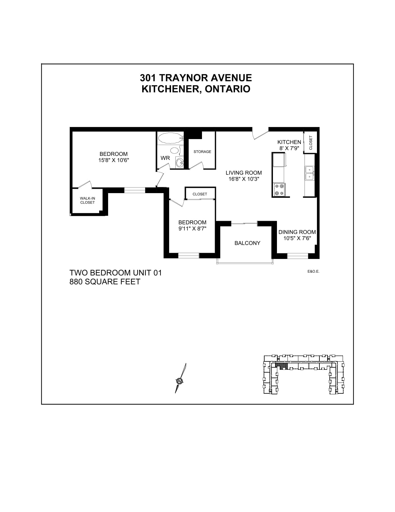 301-341 Traynor Avenue & 551-553 Vanier Drive — 2 Bedroom 301-0201 - Photo 59