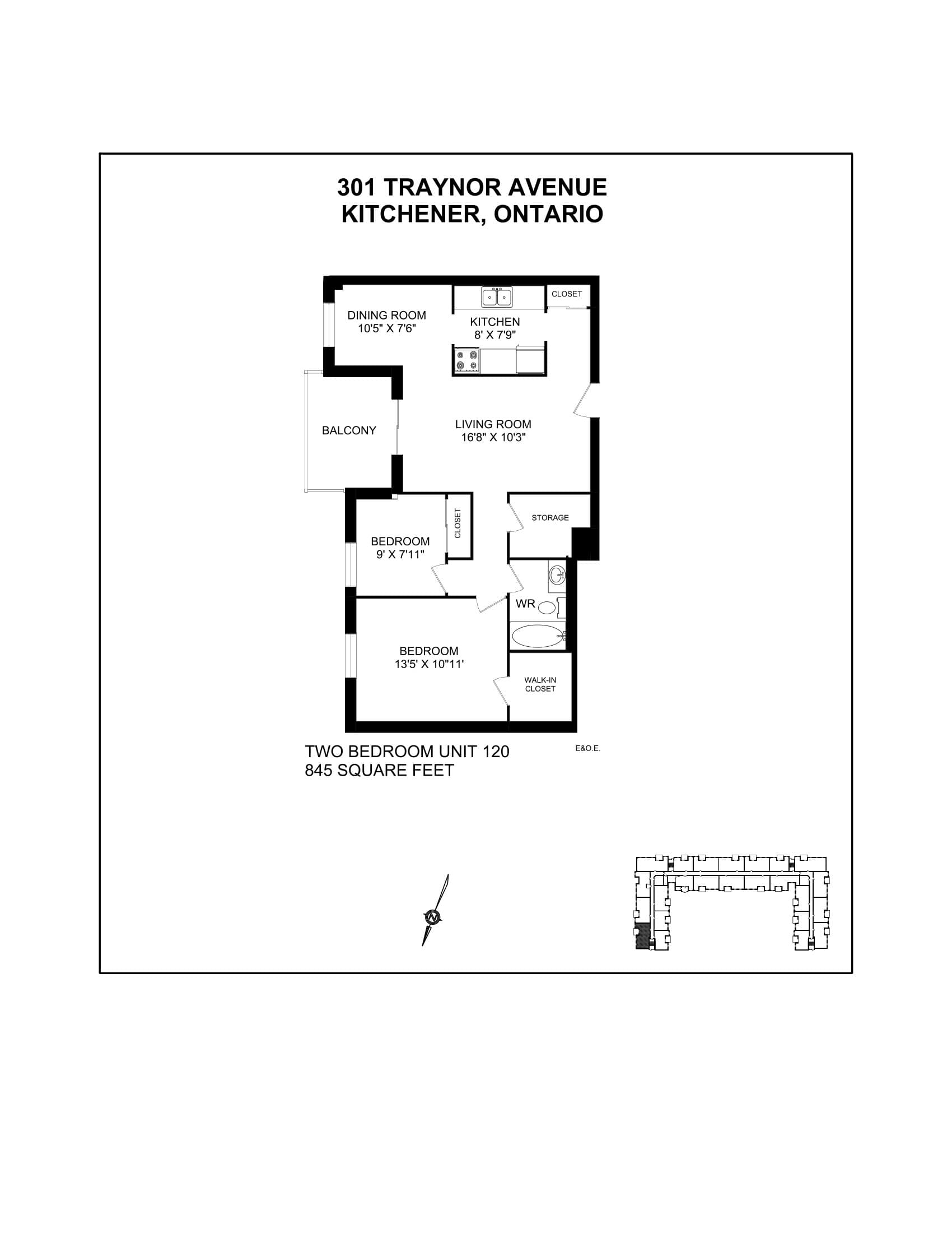 301-341 Traynor Avenue & 551-553 Vanier Drive — 2 Bedroom 301-0201 - Photo 54