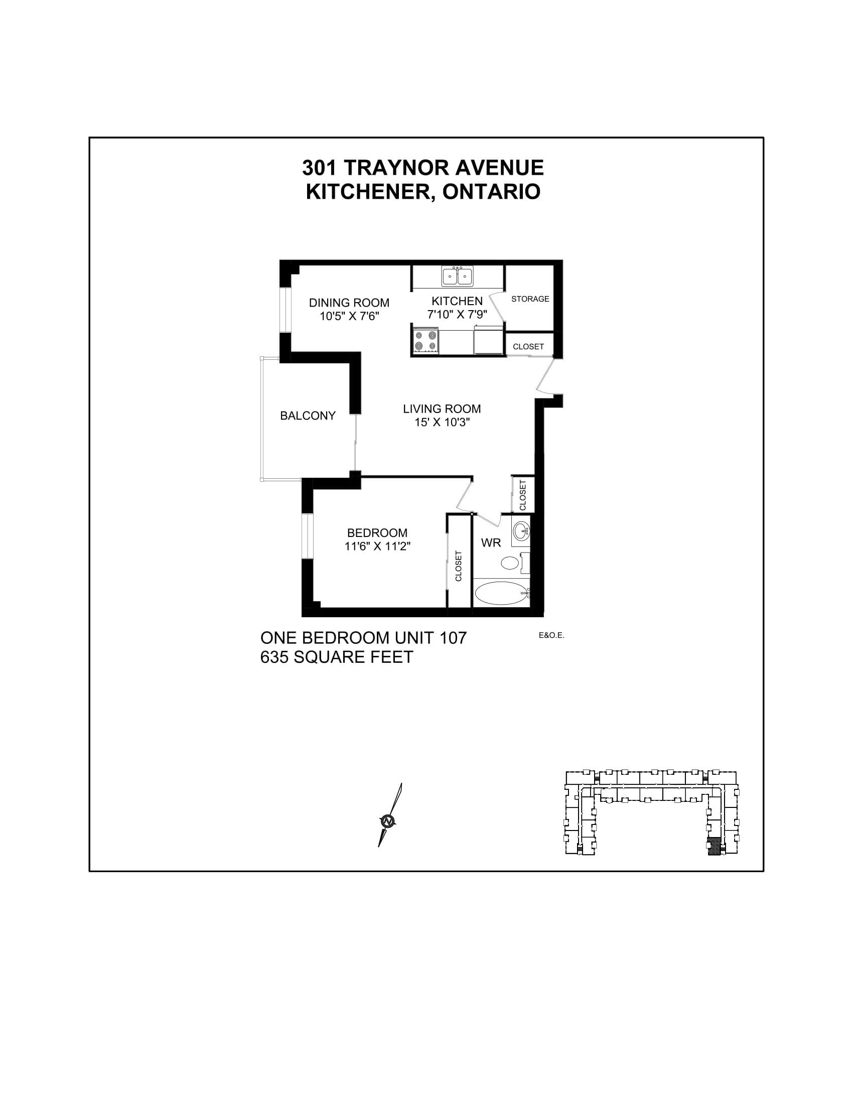 301-341 Traynor Avenue & 551-553 Vanier Drive — 2 Bedroom 301-0201 - Photo 10