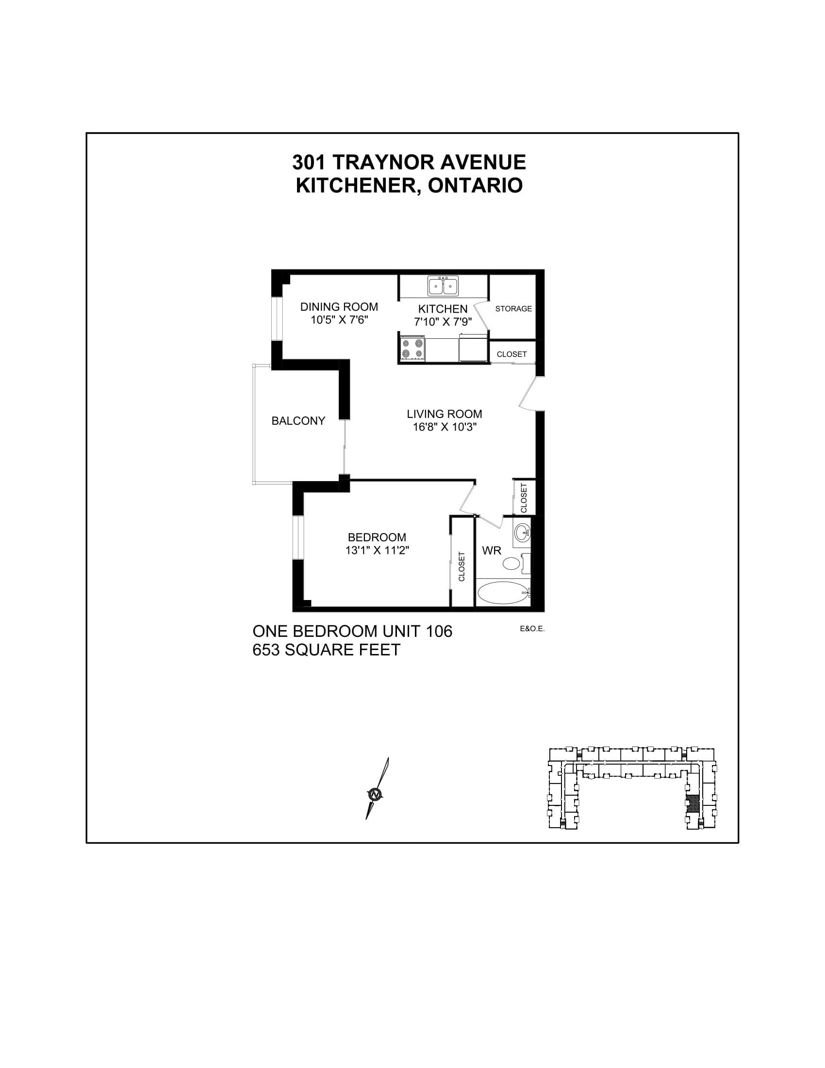 301-341 Traynor Avenue & 551-553 Vanier Drive — 2 Bedroom 301-0201 - Photo 5