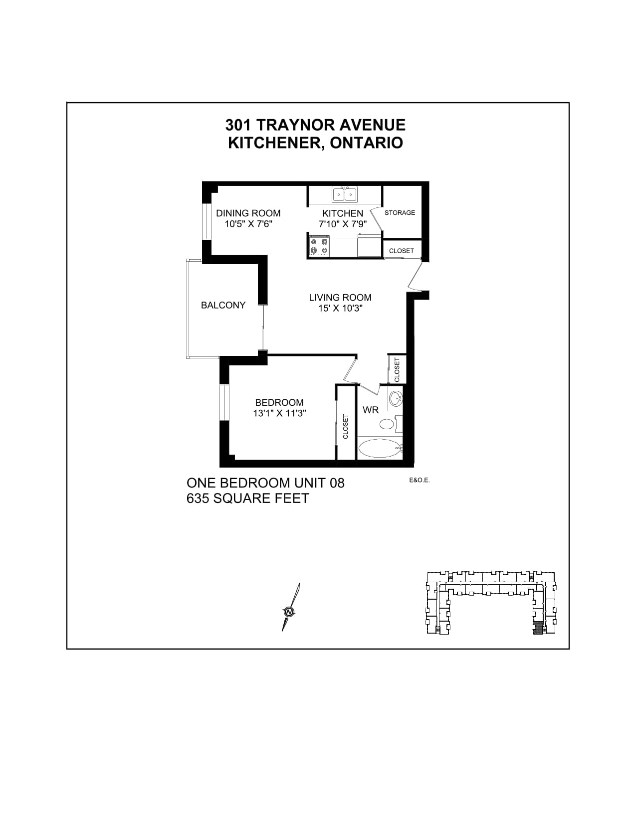 301-341 Traynor Avenue & 551-553 Vanier Drive — 2 Bedroom 301-0201 - Photo 15