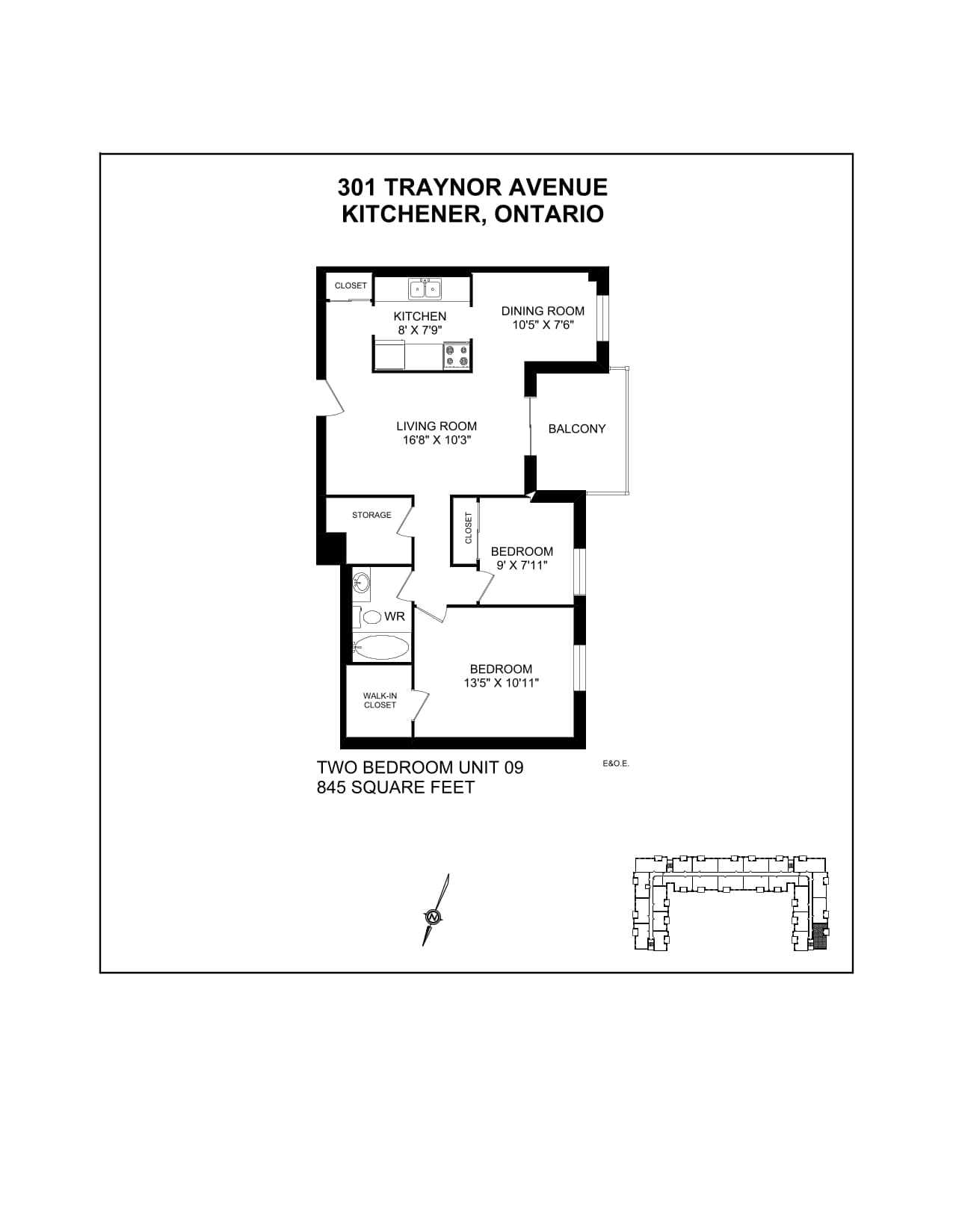 301-341 Traynor Avenue & 551-553 Vanier Drive — 2 Bedroom 301-0201 - Photo 57