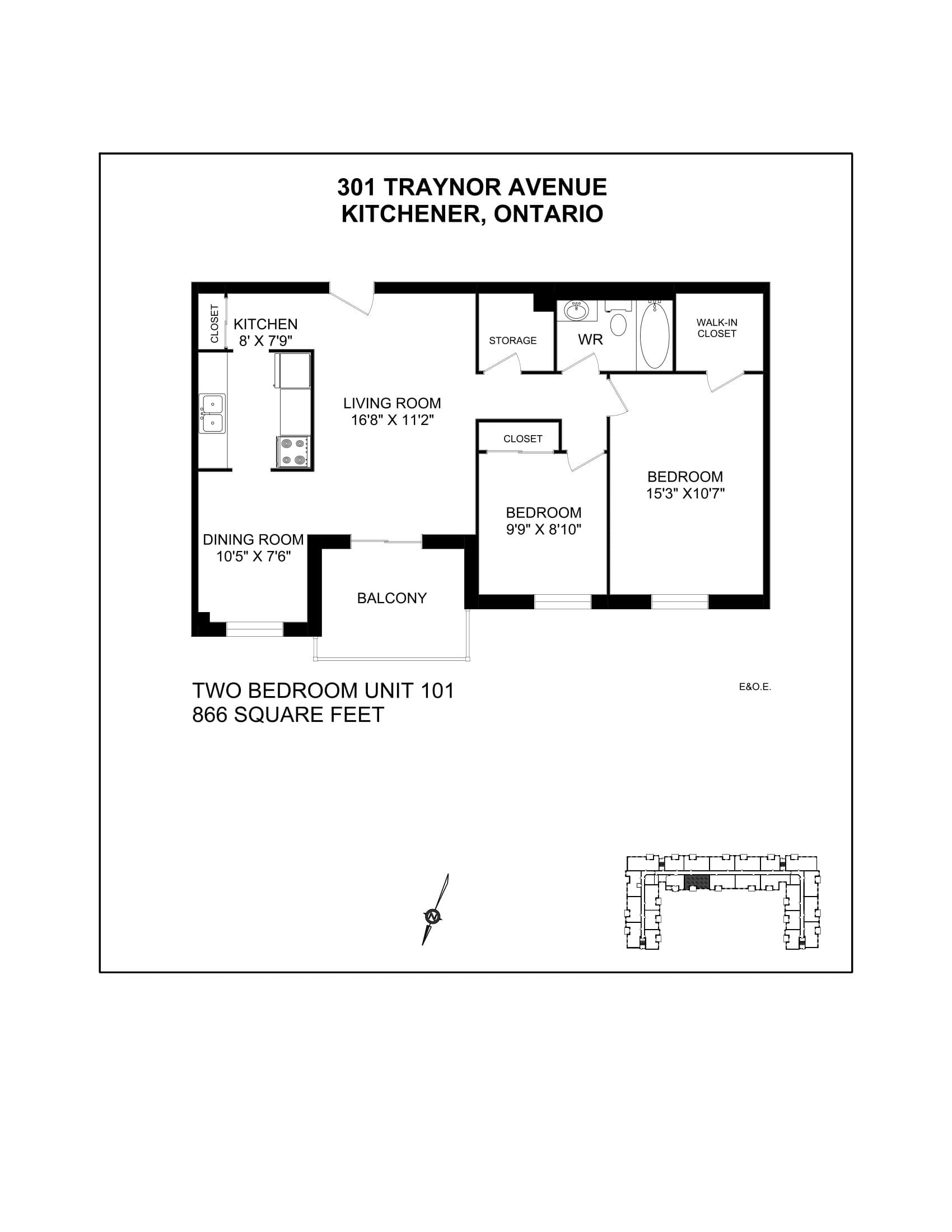 301-341 Traynor Avenue & 551-553 Vanier Drive — 2 Bedroom 301-0201 - Photo 44