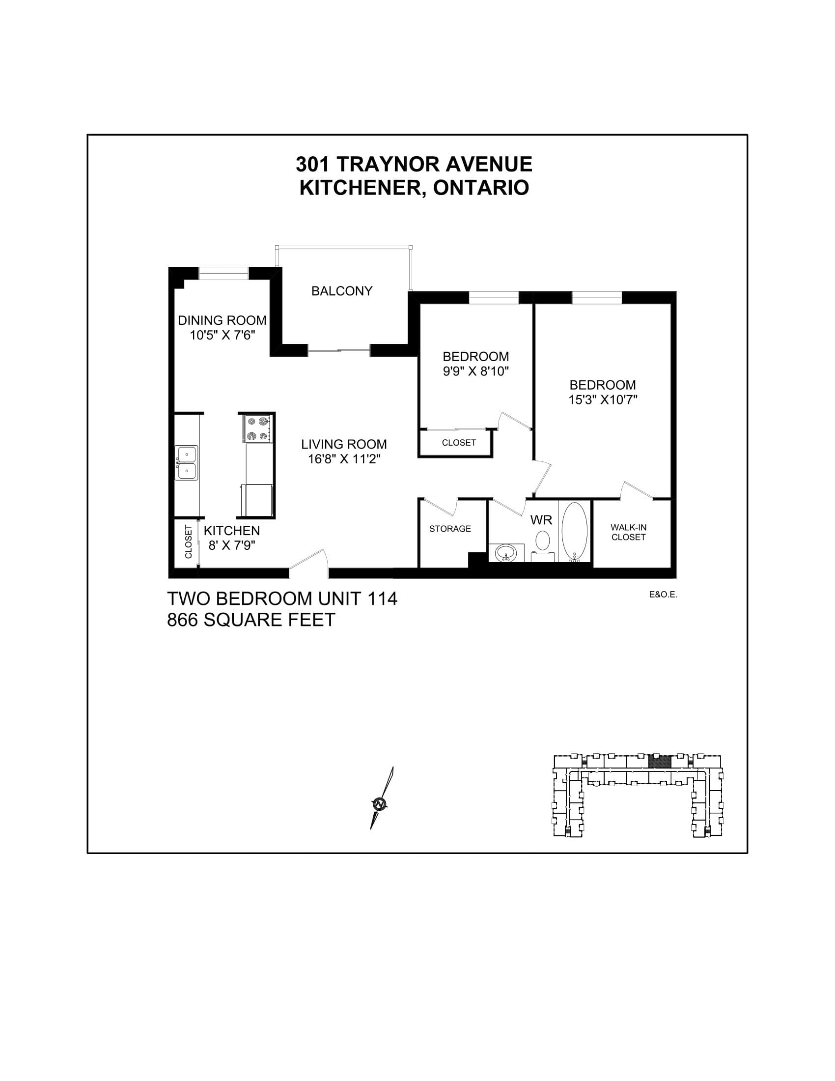 301-341 Traynor Avenue & 551-553 Vanier Drive — 2 Bedroom 301-0201 - Photo 46