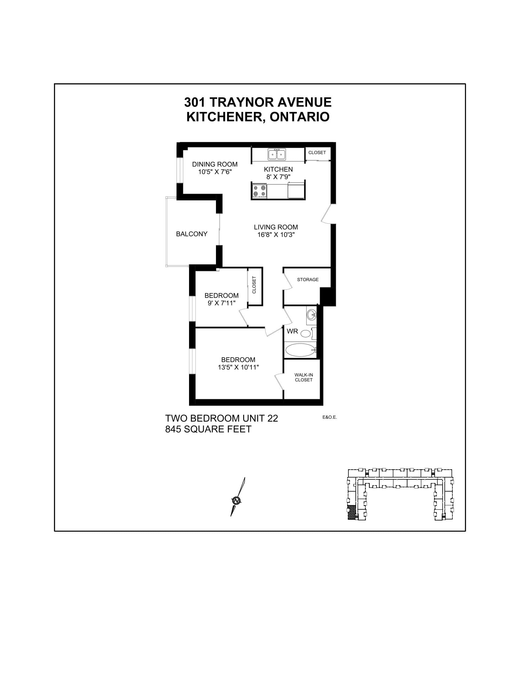 301-341 Traynor Avenue & 551-553 Vanier Drive — 2 Bedroom 301-0201 - Photo 58
