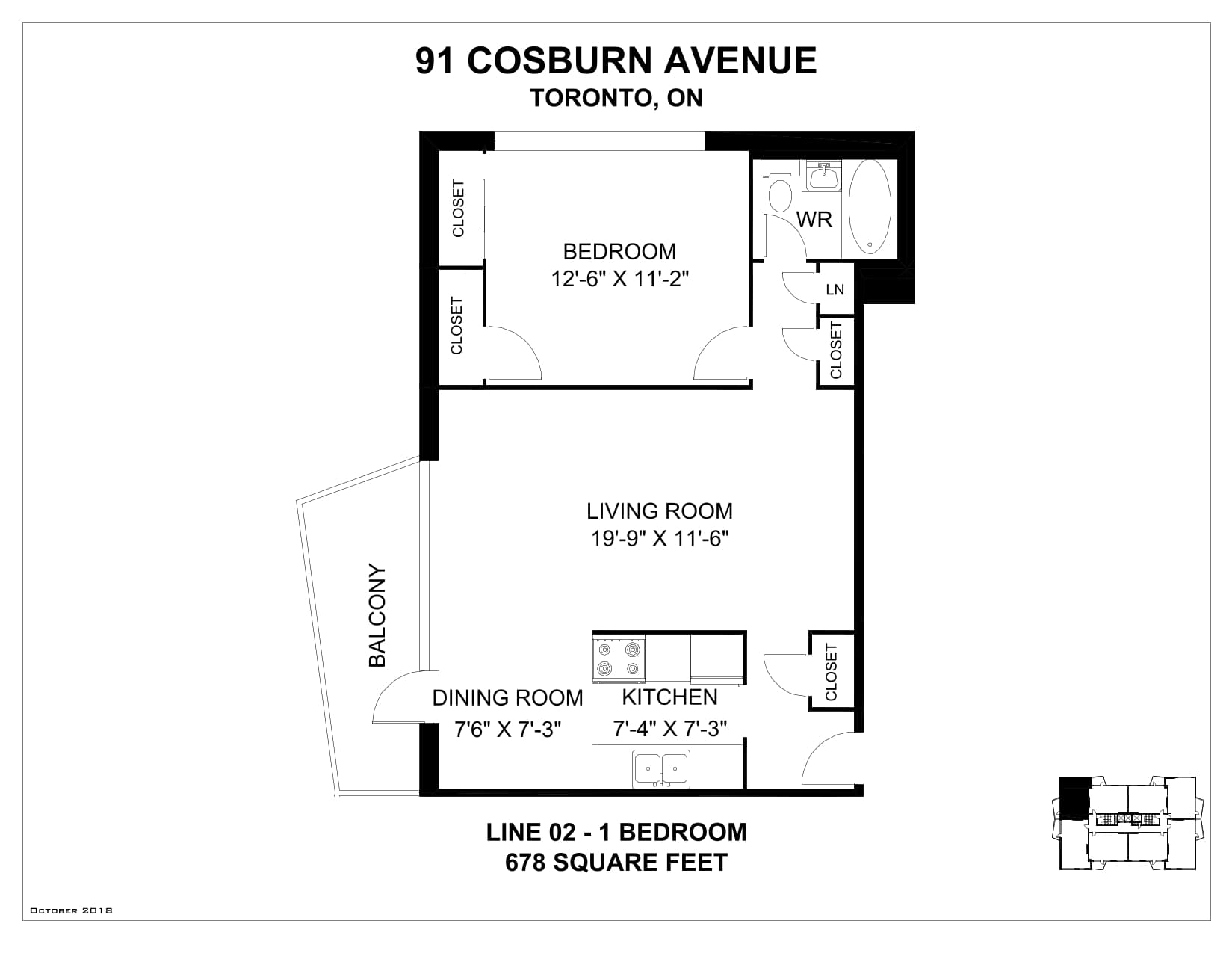 91 Cosburn Avenue — 1 Bedroom 0307 - Photo 7