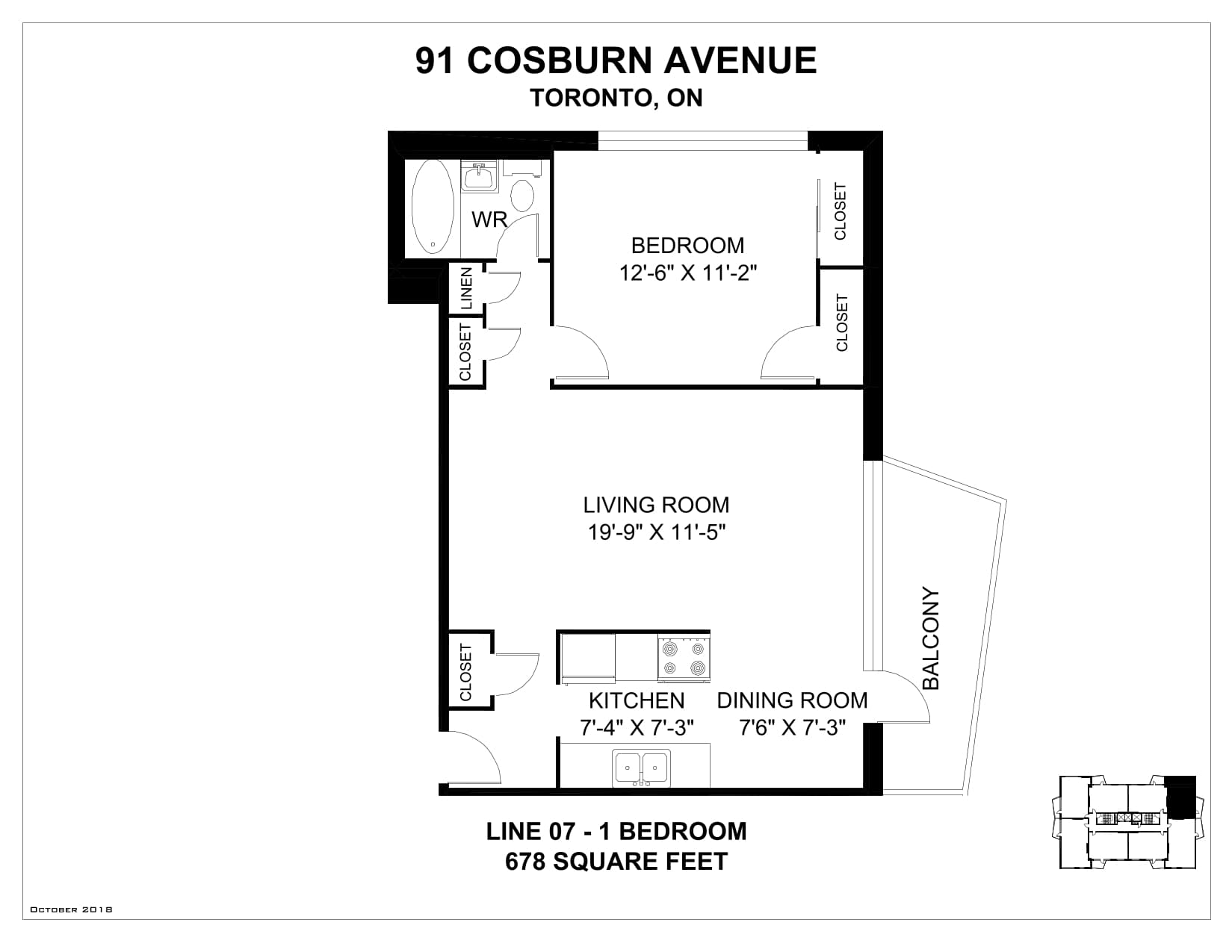 91 Cosburn Avenue — 1 Bedroom 0307 - Photo 8