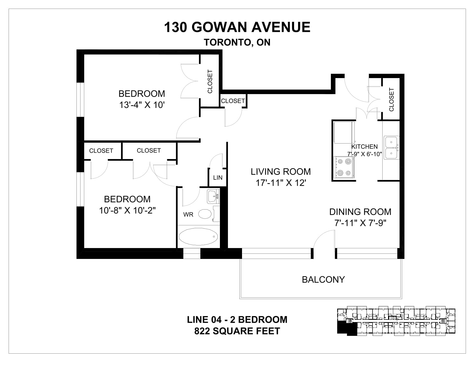 130 Gowan Ave — 1 Bedroom 0712 - Photo 18