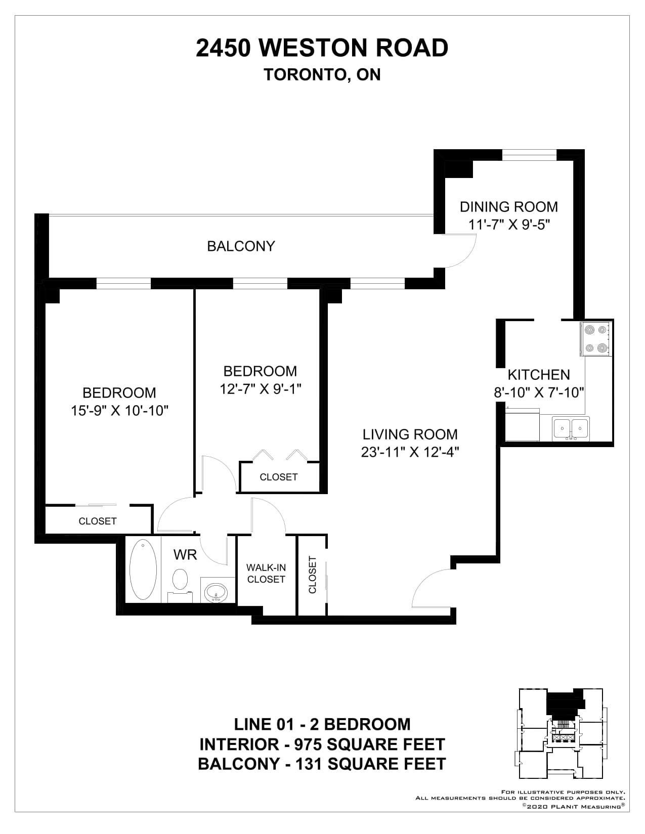 2450 & 2460 Weston Rd — 2 Bedroom 50-1401 - Photo 13