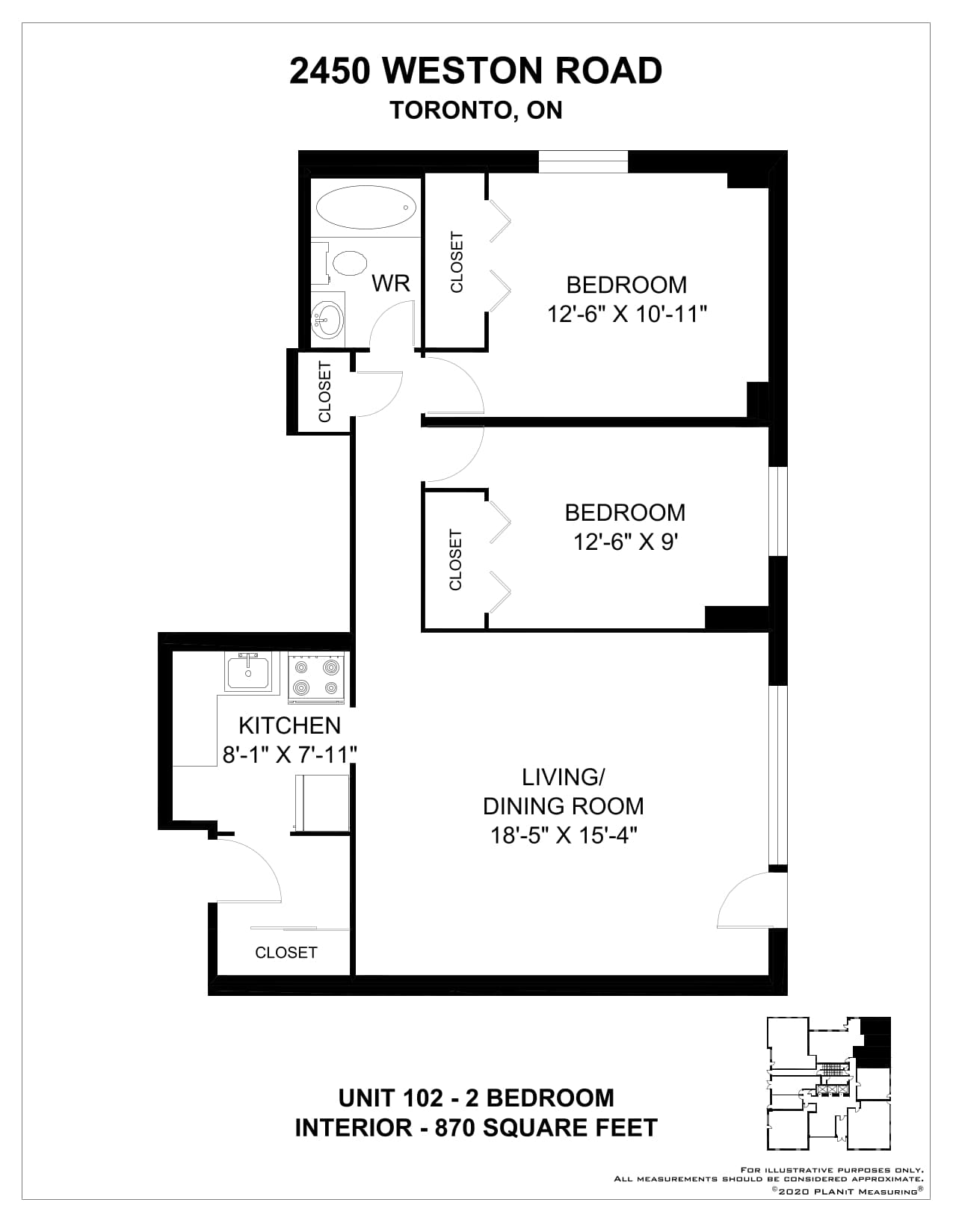 2450 & 2460 Weston Rd — 2 Bedroom 50-1401 - Photo 10