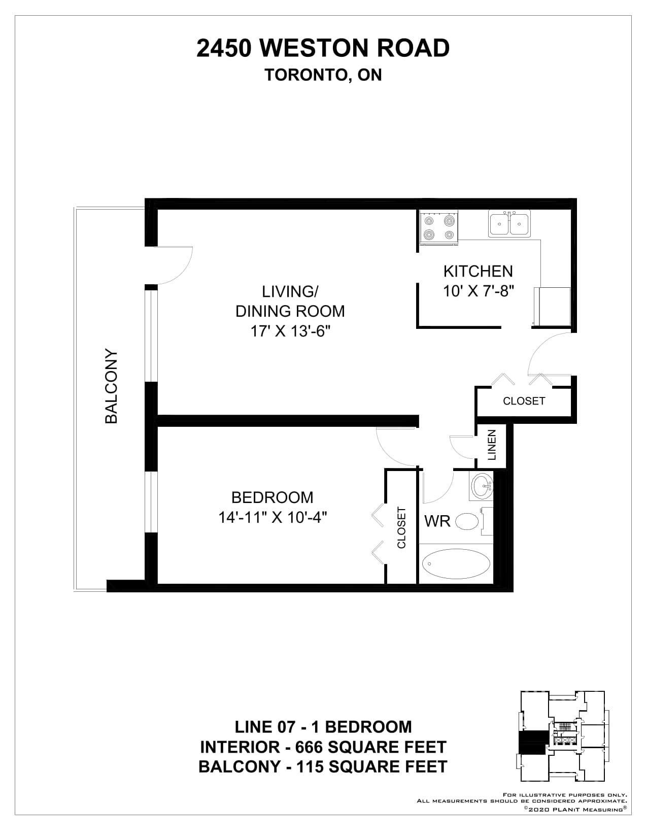 2450 & 2460 Weston Rd — 2 Bedroom 50-1401 - Photo 4