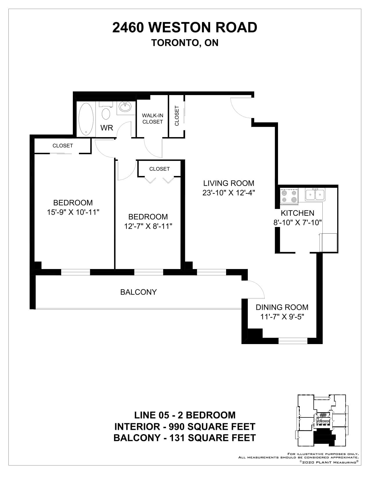 2450 & 2460 Weston Rd — 2 Bedroom 50-1401 - Photo 21