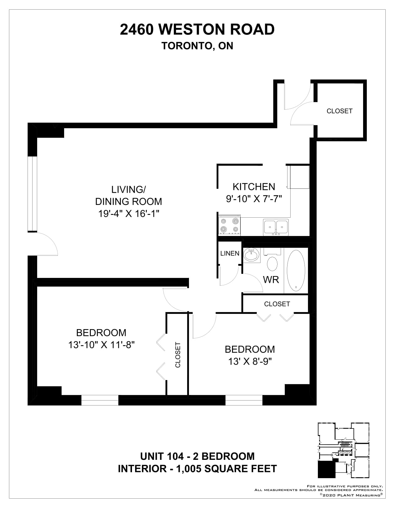 2450 & 2460 Weston Rd — 2 Bedroom 50-1401 - Photo 19