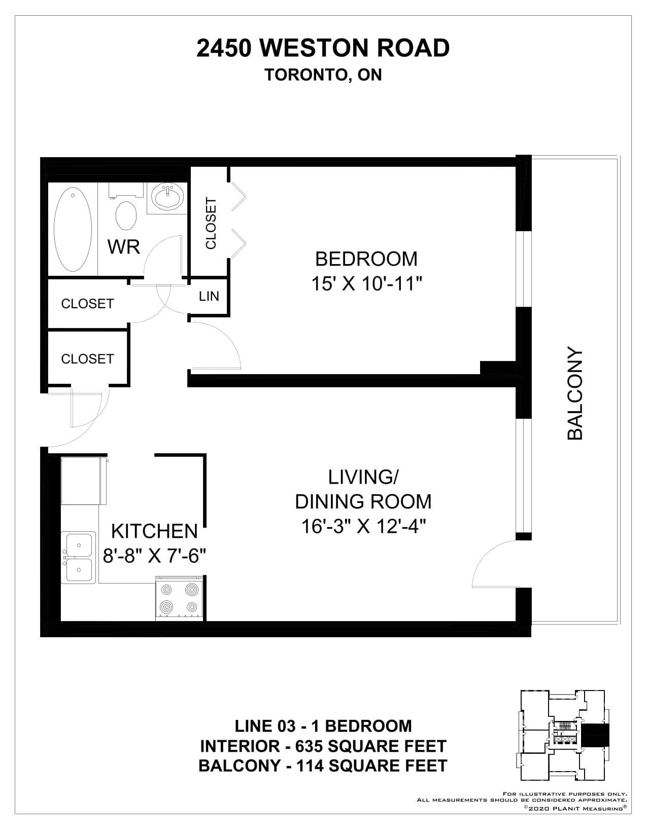 2450 & 2460 Weston Rd — 2 Bedroom 50-1401 - Photo 2