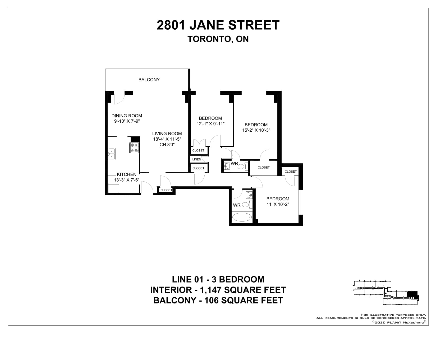 2801 Jane Street — 3 Bedroom 0601 - Photo 35