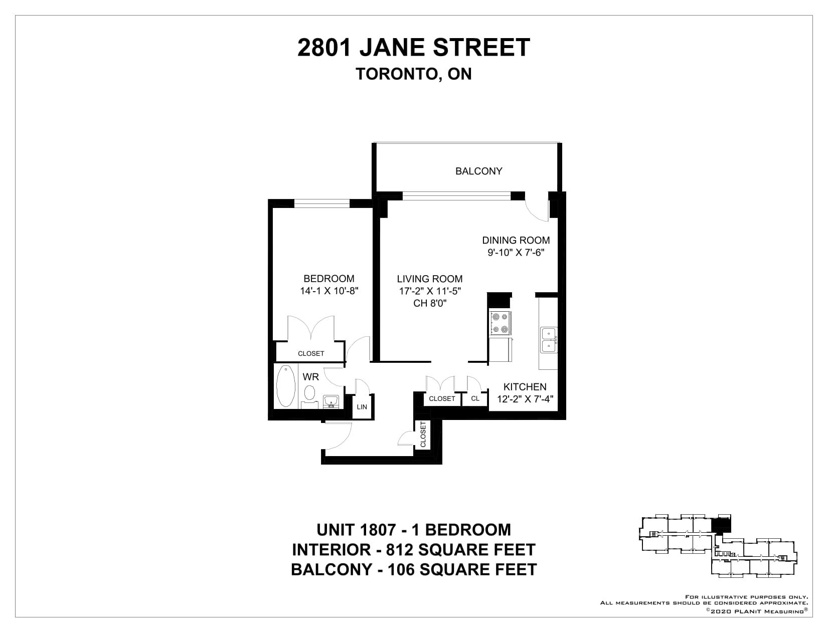2801 Jane Street — 3 Bedroom 0601 - Photo 8