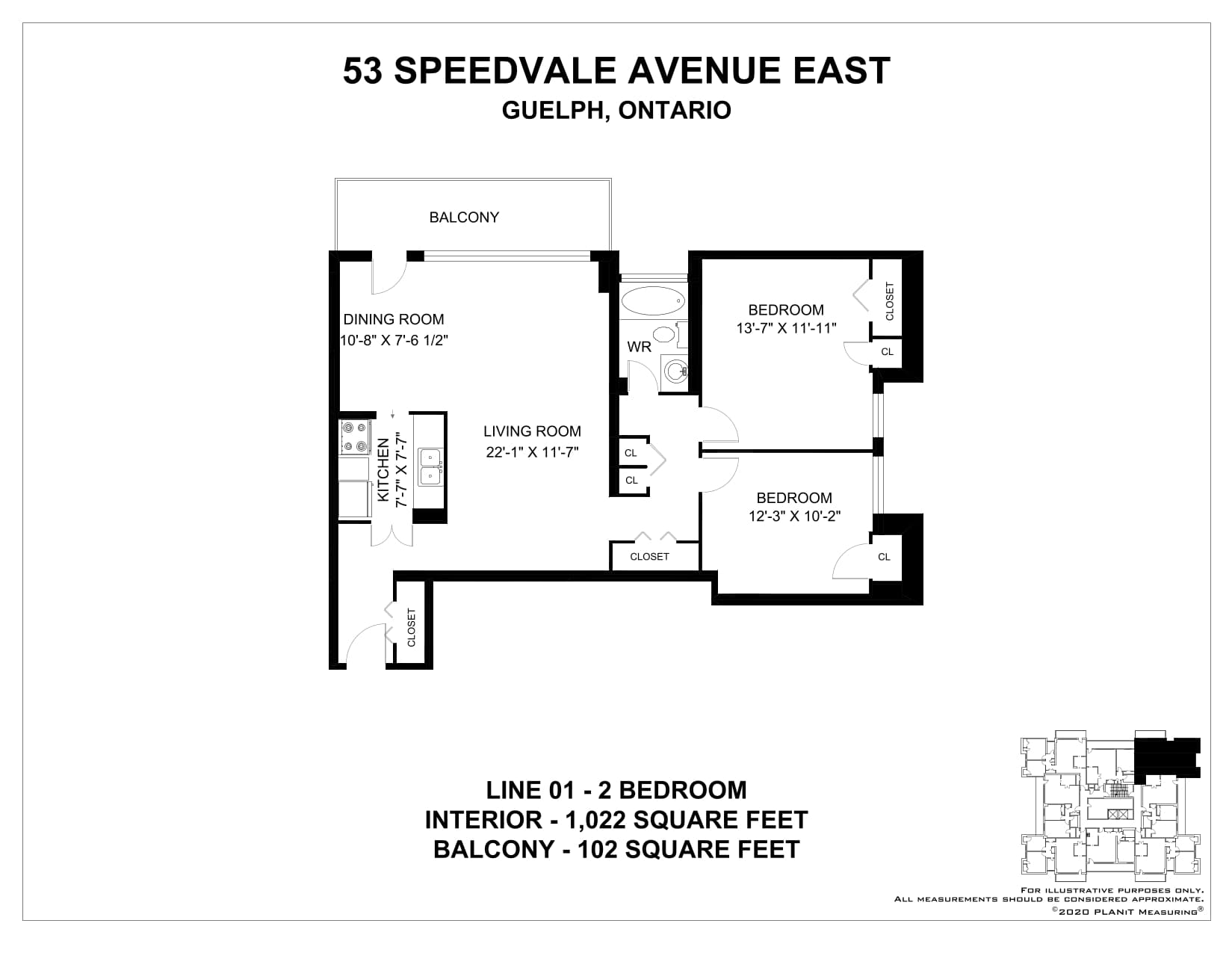 53-65 Speedvale Avenue — 2 Bedroom 60107 - Photo 11
