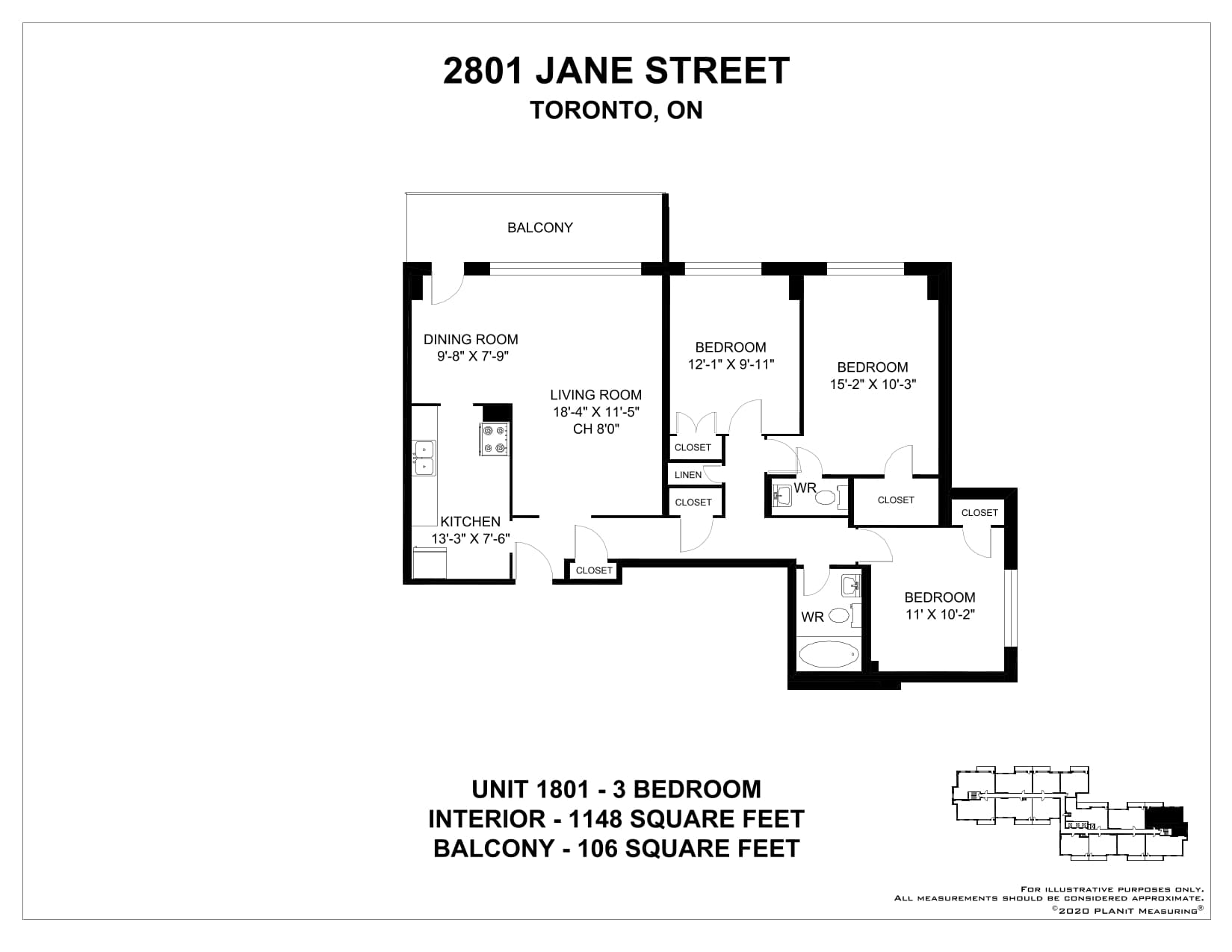 2801 Jane Street — 3 Bedroom 0601 - Photo 37