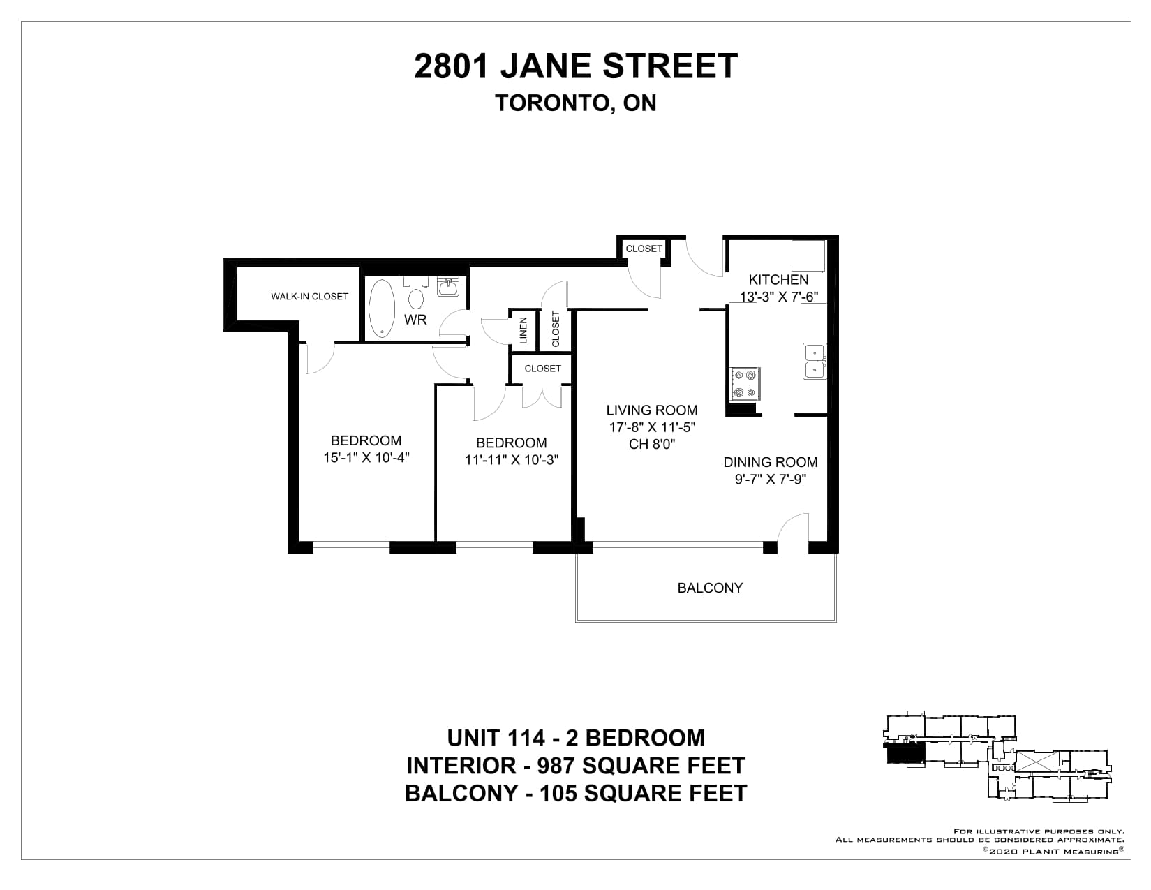 2801 Jane Street — 3 Bedroom 0601 - Photo 18