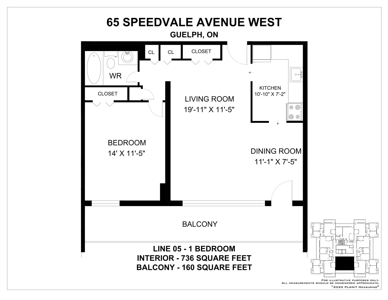 53-65 Speedvale Avenue — 2 Bedroom 60107 - Photo 2
