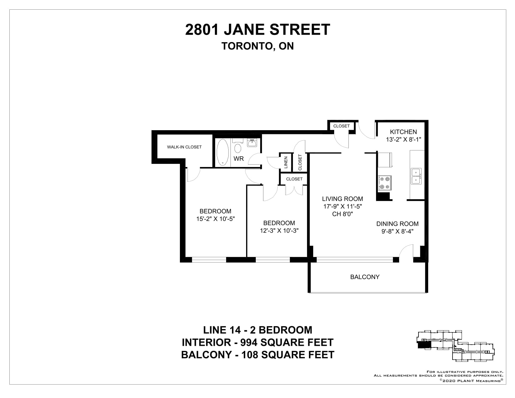 2801 Jane Street — 3 Bedroom 0601 - Photo 32