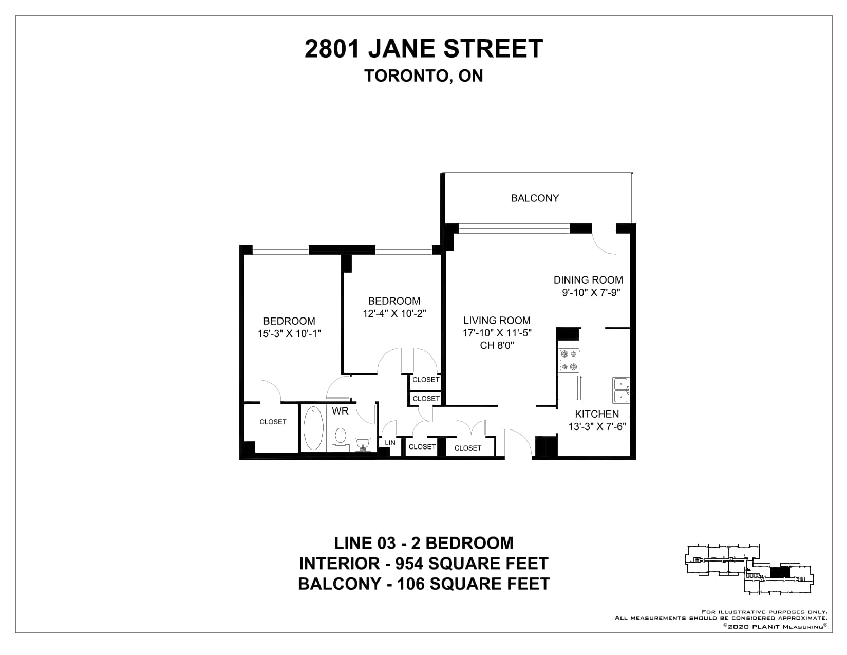 2801 Jane Street — 3 Bedroom 0601 - Photo 24