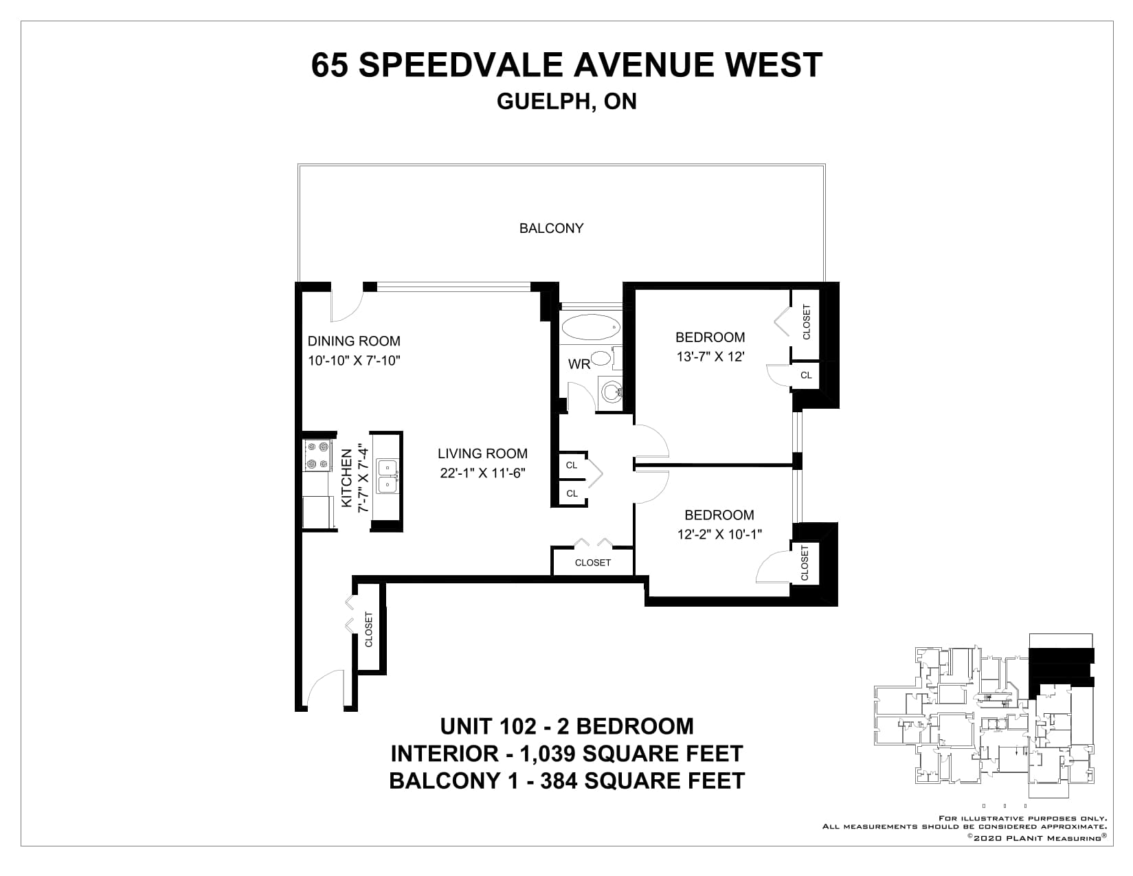 53-65 Speedvale Avenue — 2 Bedroom 60107 - Photo 22