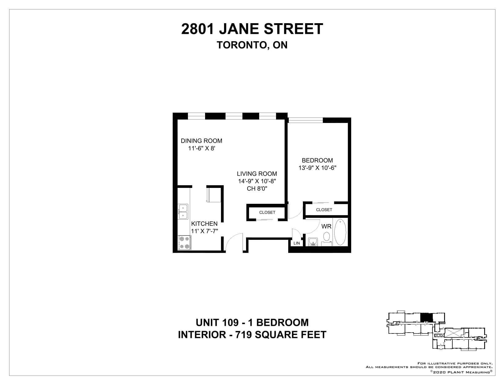2801 Jane Street — 3 Bedroom 0601 - Photo 2