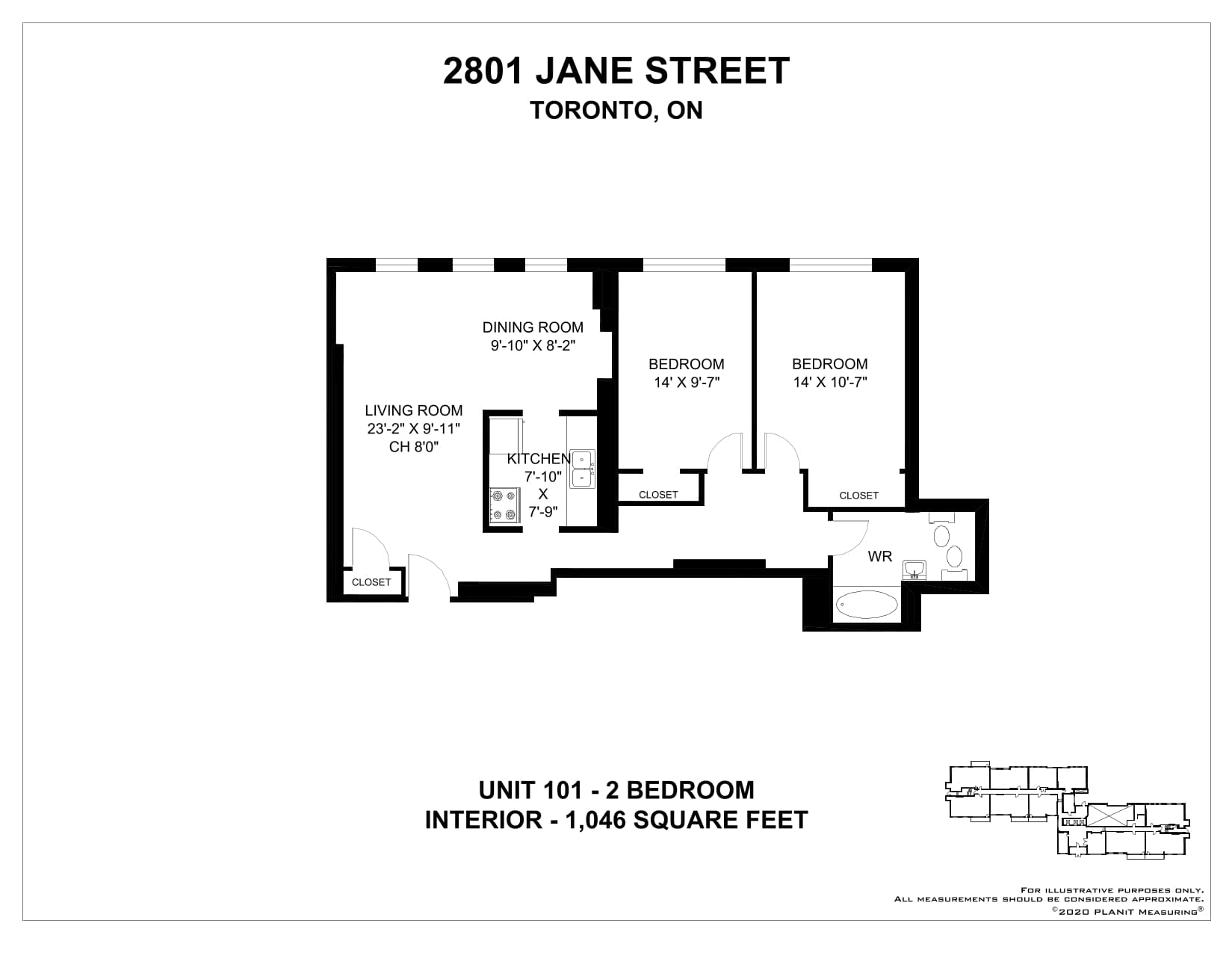 2801 Jane Street — 3 Bedroom 0601 - Photo 19