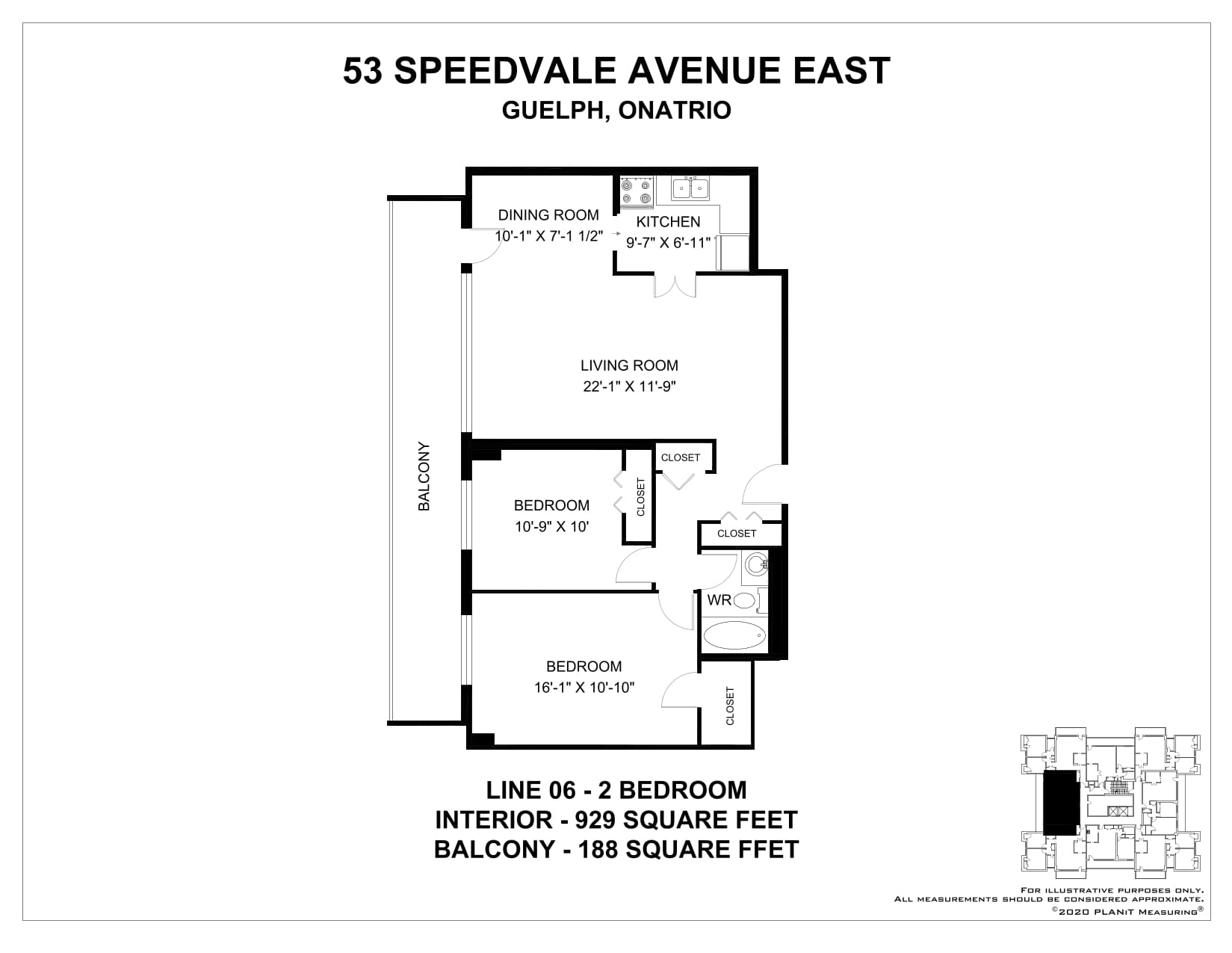 53-65 Speedvale Avenue — 2 Bedroom 60107 - Photo 19