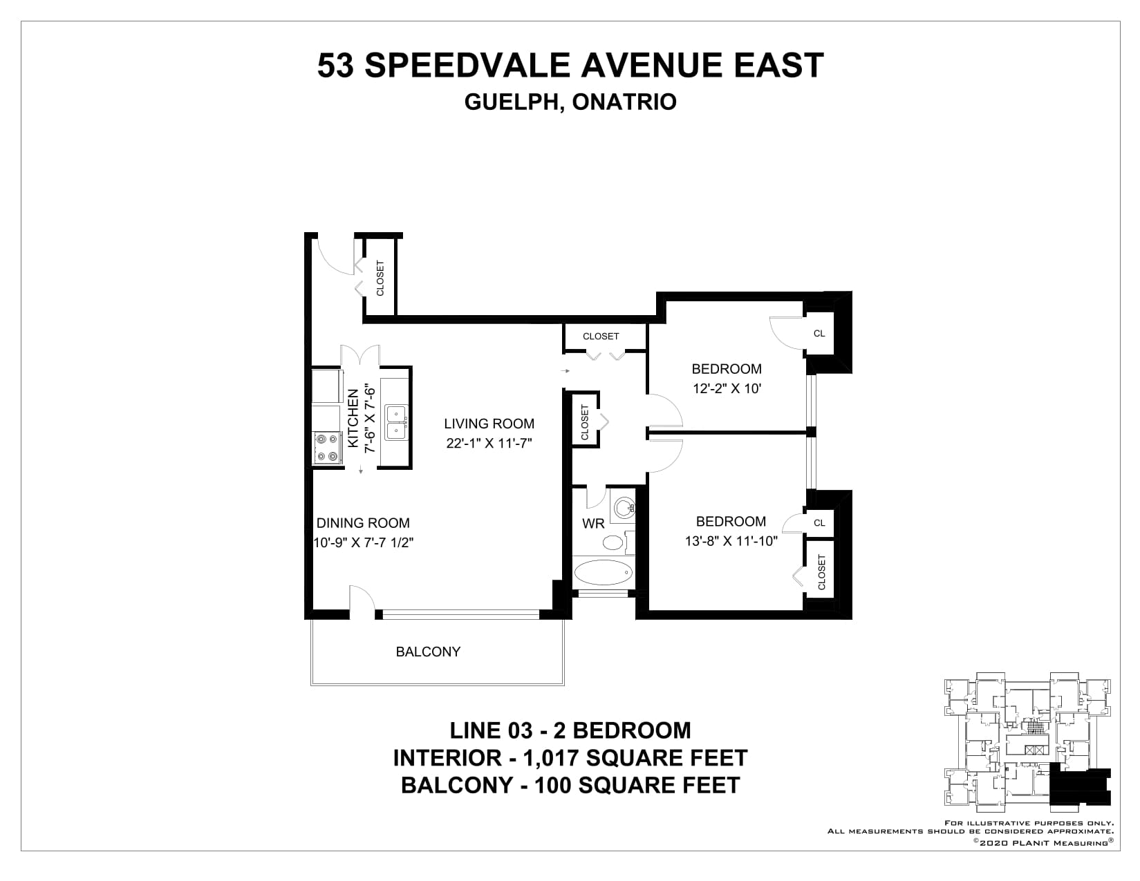 53-65 Speedvale Avenue — 2 Bedroom 60107 - Photo 15