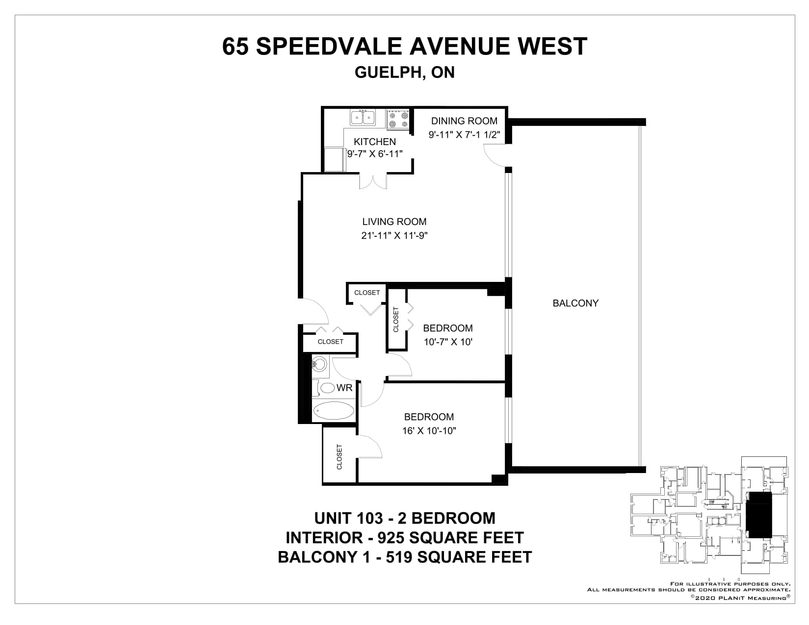 53-65 Speedvale Avenue — 2 Bedroom 60107 - Photo 23