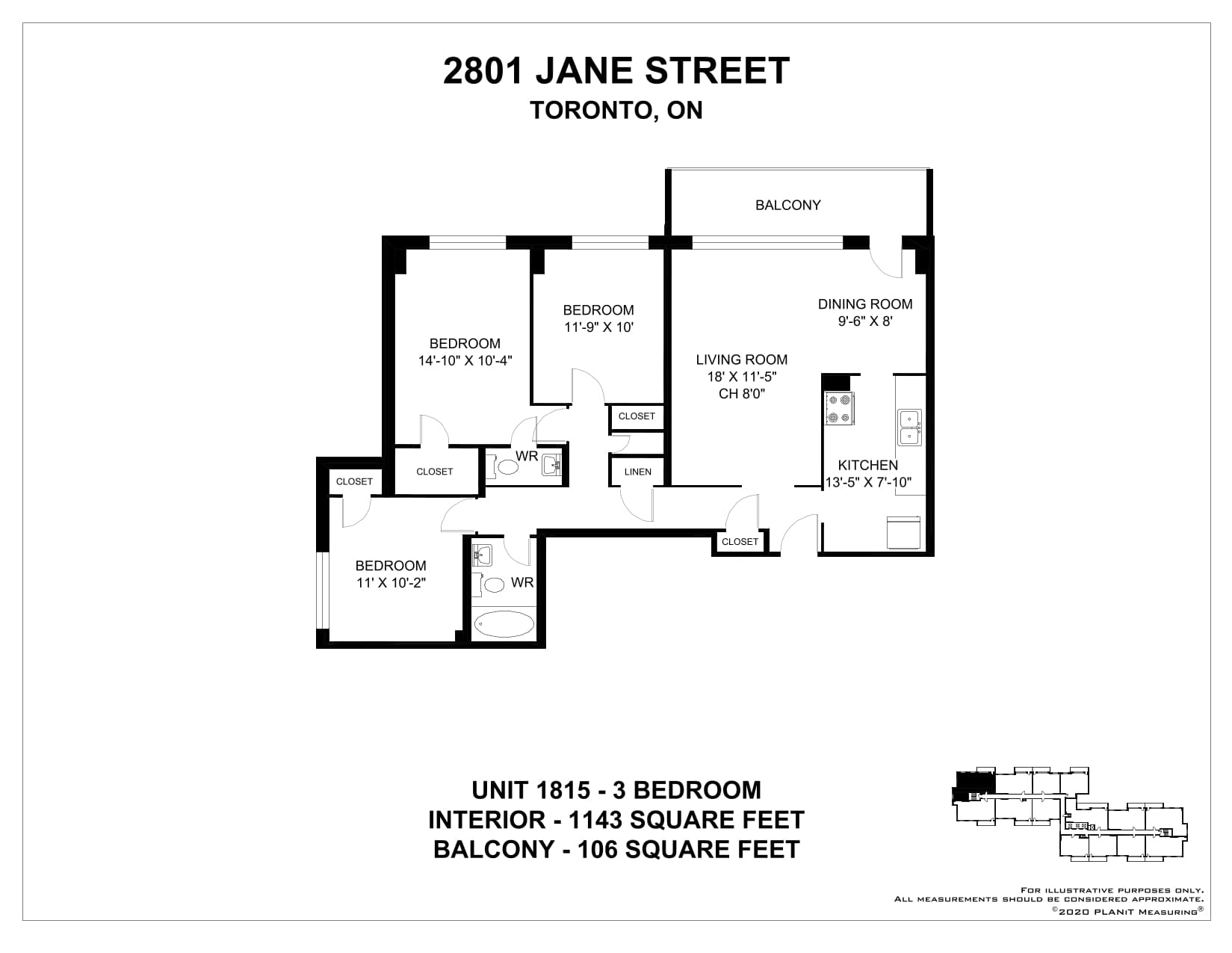 2801 Jane Street — 3 Bedroom 0601 - Photo 38