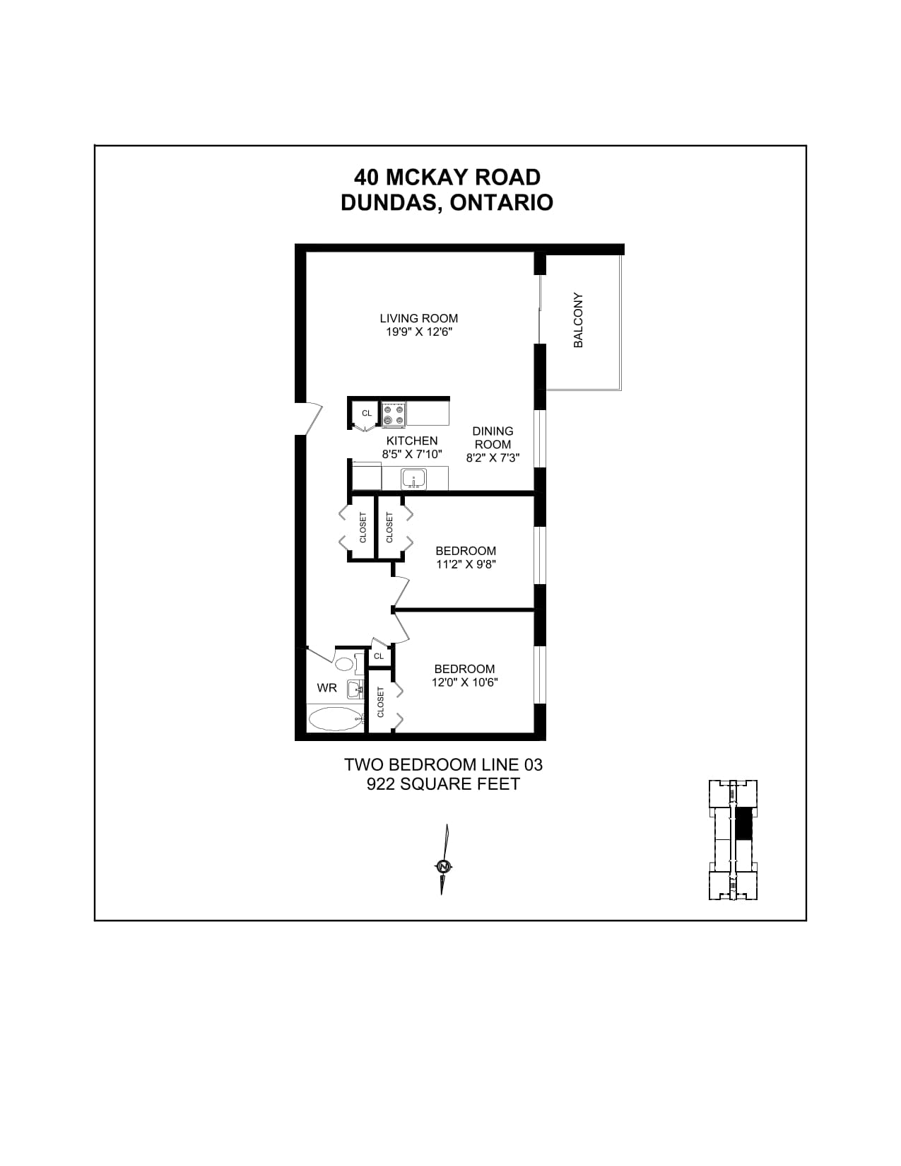40 McKay Rd — 2 Bedroom 0105 - Photo 2