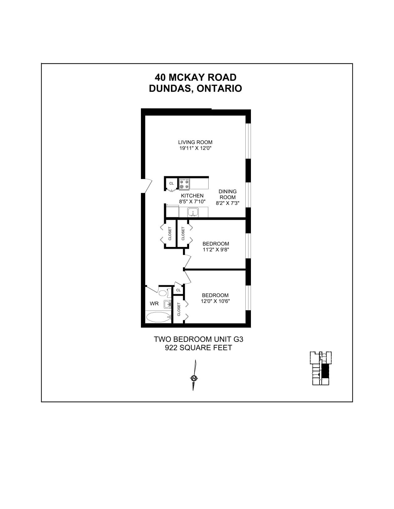40 McKay Rd — 2 Bedroom 0105 - Photo 3