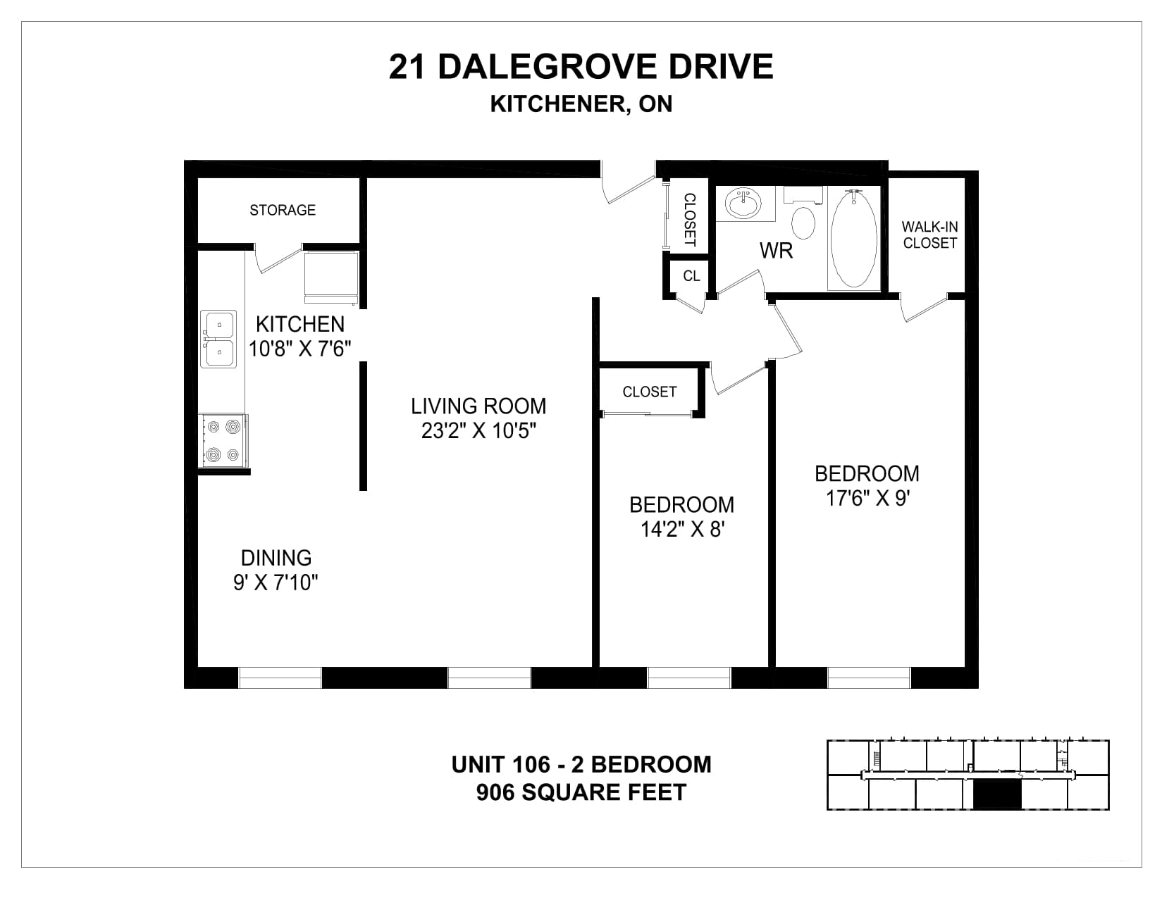 19-21 Dalegrove Drive — 1 Bedroom + Den 19-0507 - Photo 26
