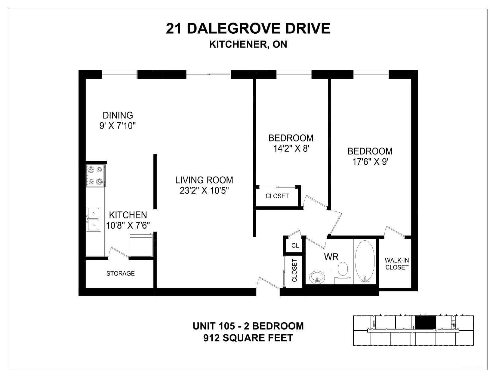 19-21 Dalegrove Drive — 1 Bedroom + Den 19-0507 - Photo 37
