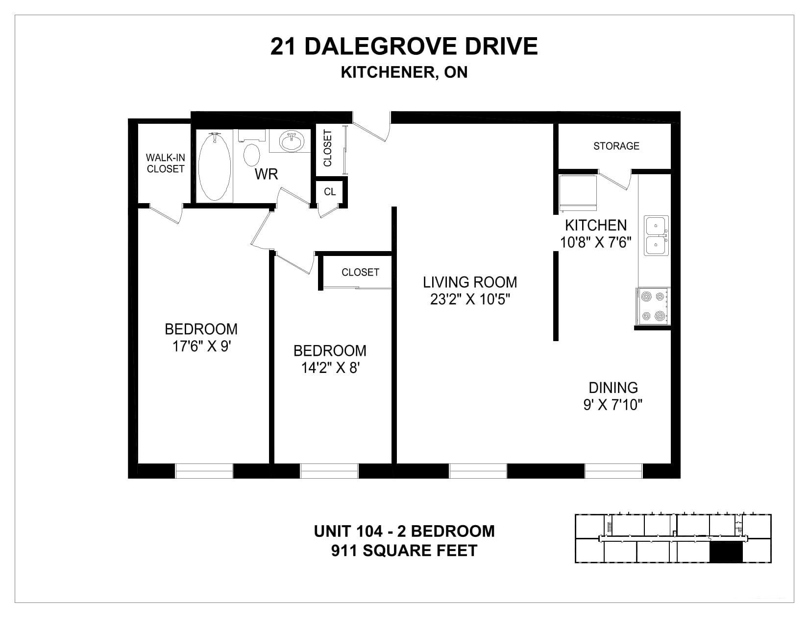 19-21 Dalegrove Drive — 1 Bedroom + Den 19-0507 - Photo 16