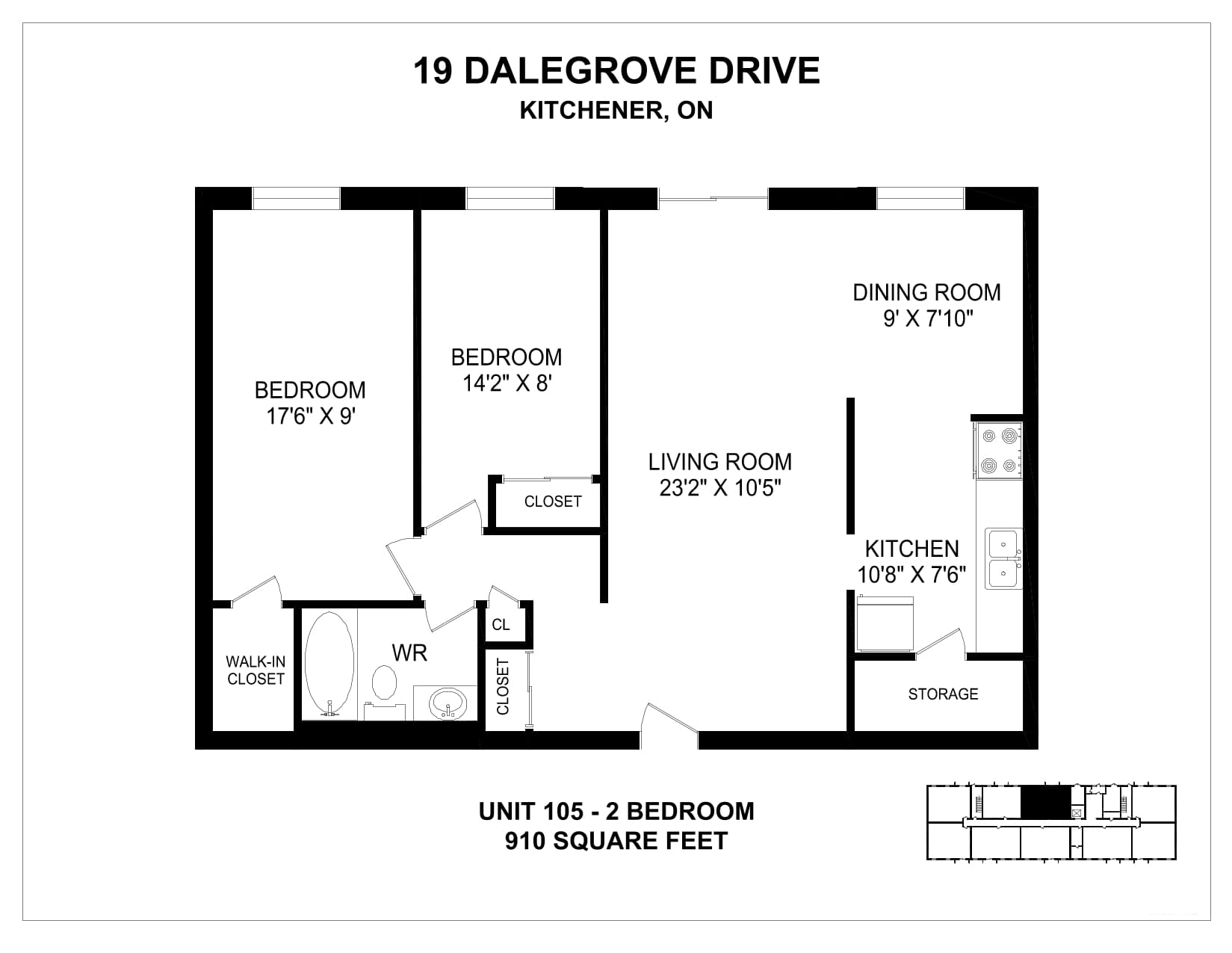 19-21 Dalegrove Drive — 1 Bedroom + Den 19-0507 - Photo 20