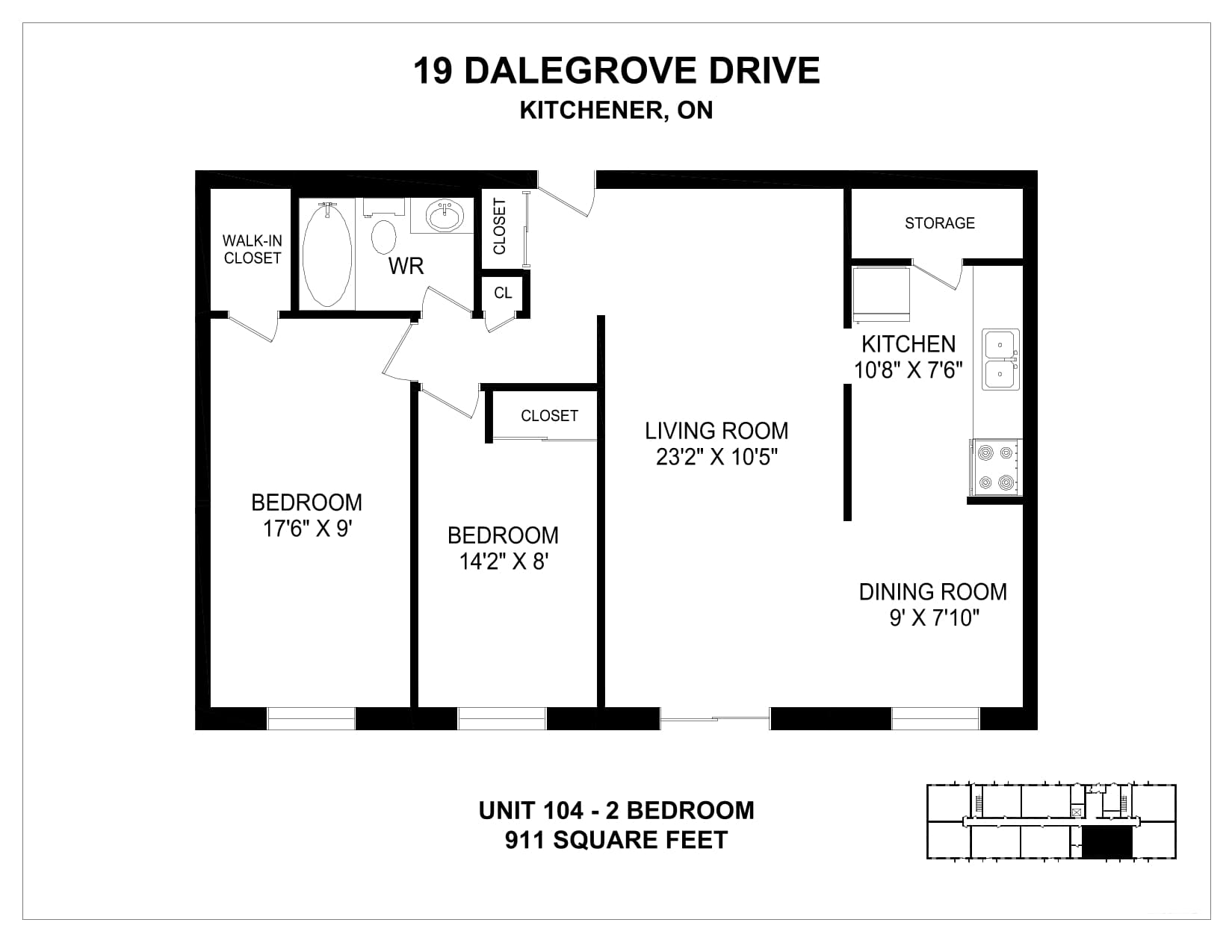 19-21 Dalegrove Drive — 1 Bedroom + Den 19-0507 - Photo 17