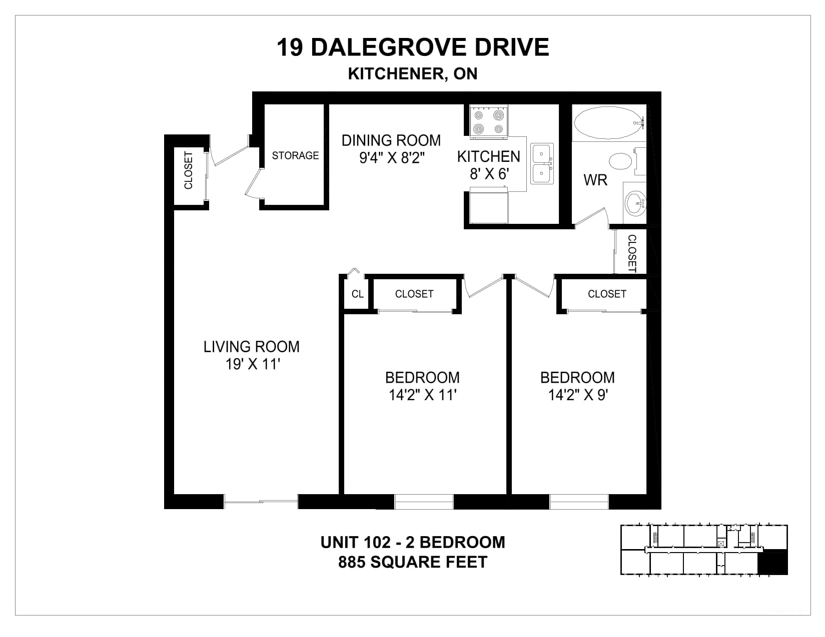 19-21 Dalegrove Drive — 1 Bedroom + Den 19-0507 - Photo 9