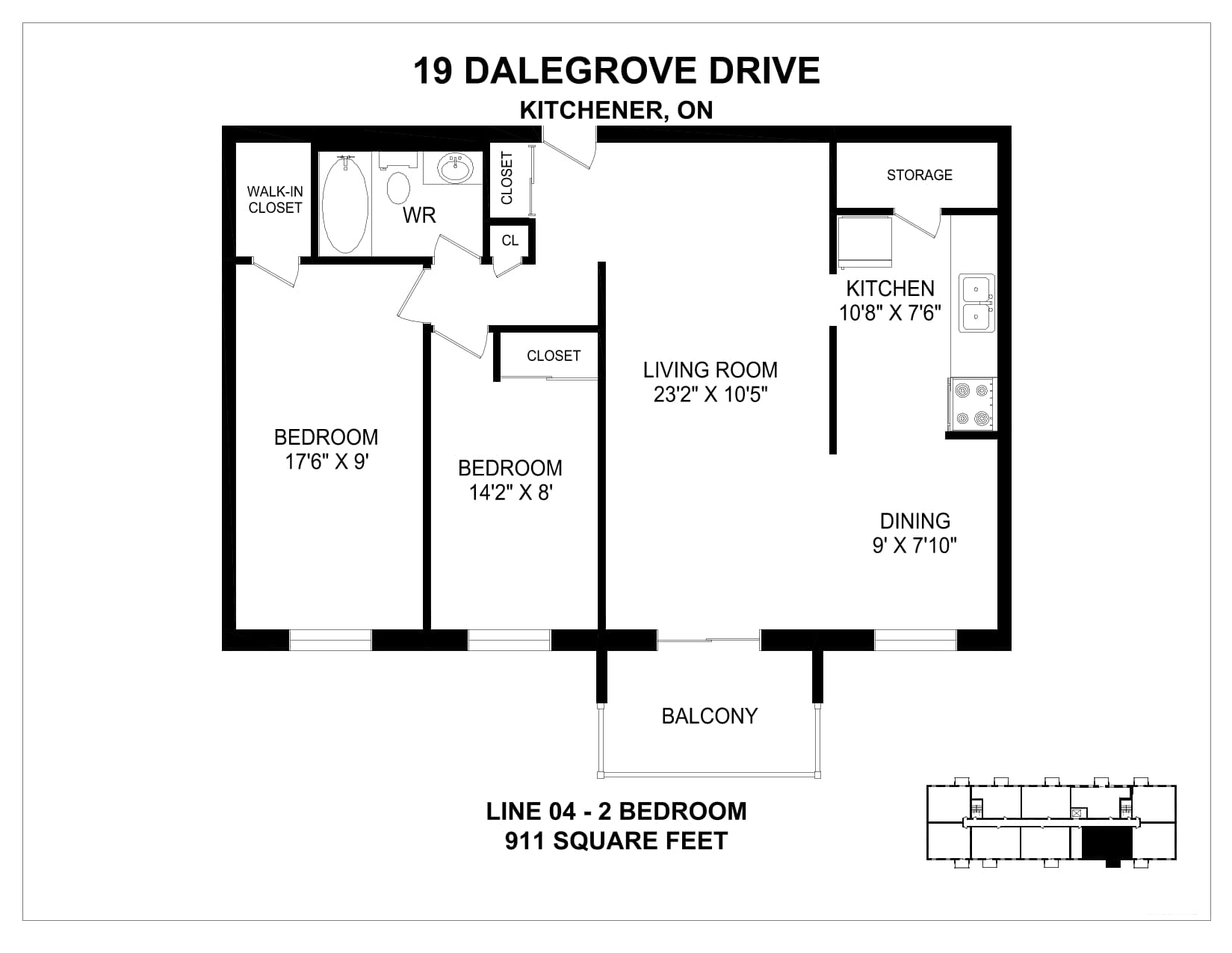 19-21 Dalegrove Drive — 1 Bedroom + Den 19-0507 - Photo 18