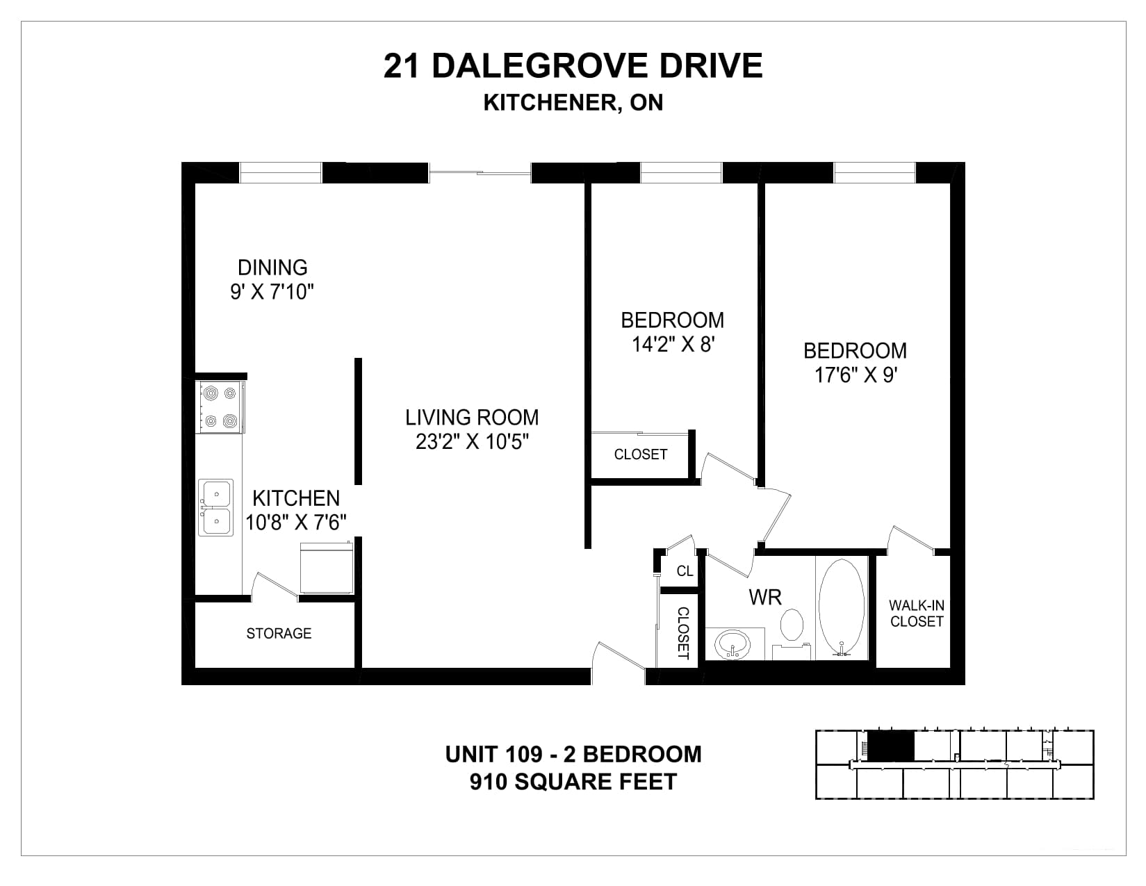 19-21 Dalegrove Drive — 1 Bedroom + Den 19-0507 - Photo 21