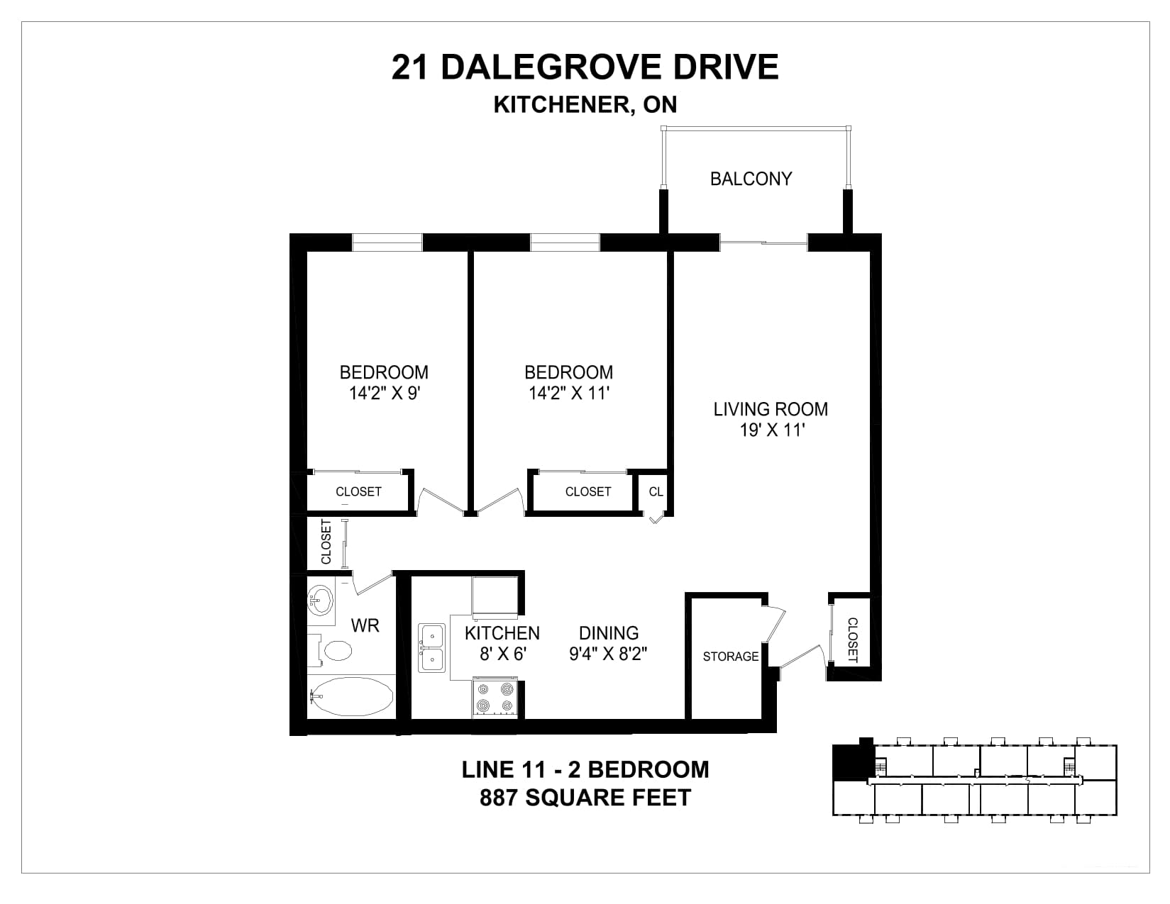 19-21 Dalegrove Drive — 1 Bedroom + Den 19-0507 - Photo 33