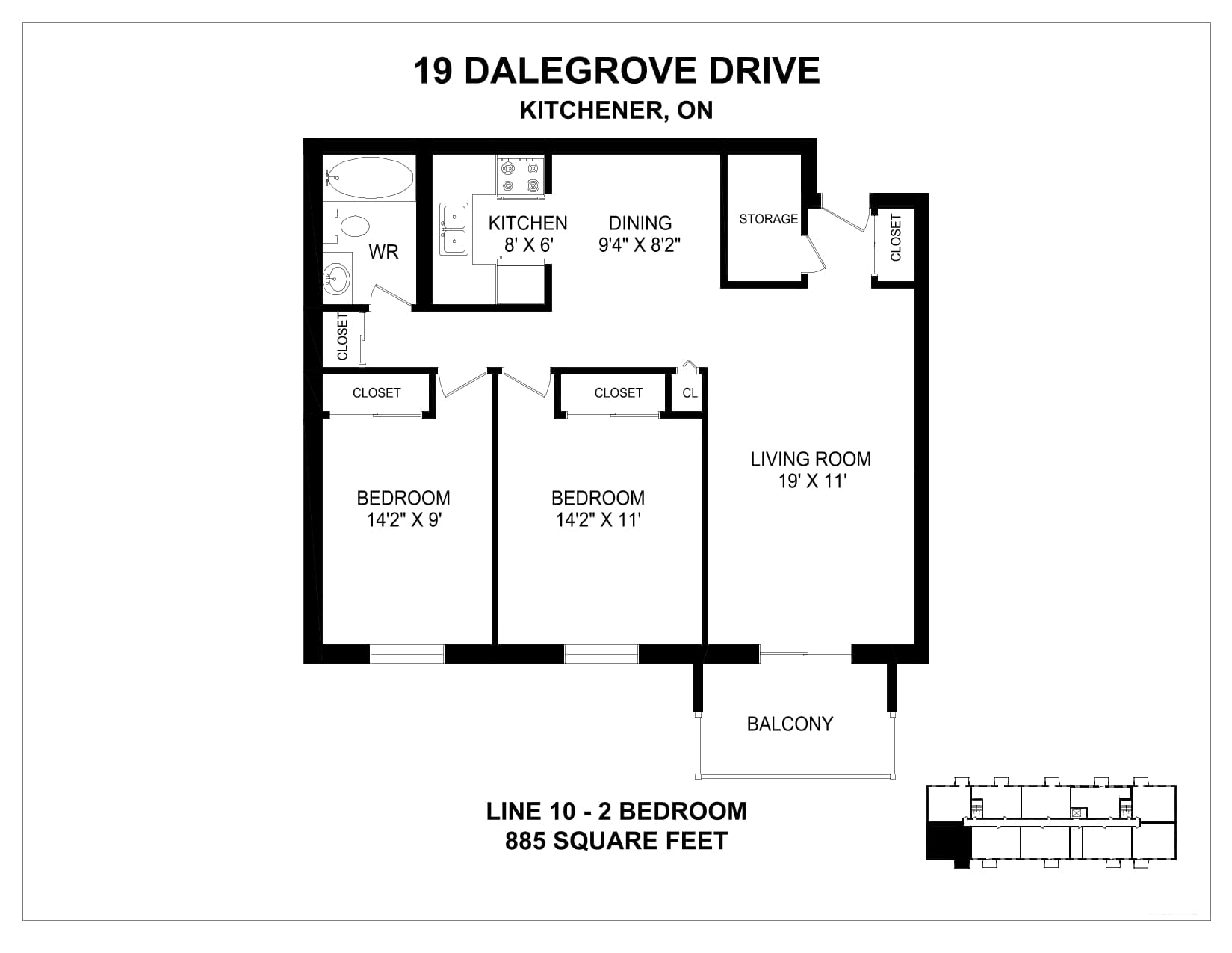 19-21 Dalegrove Drive — 1 Bedroom + Den 19-0507 - Photo 12