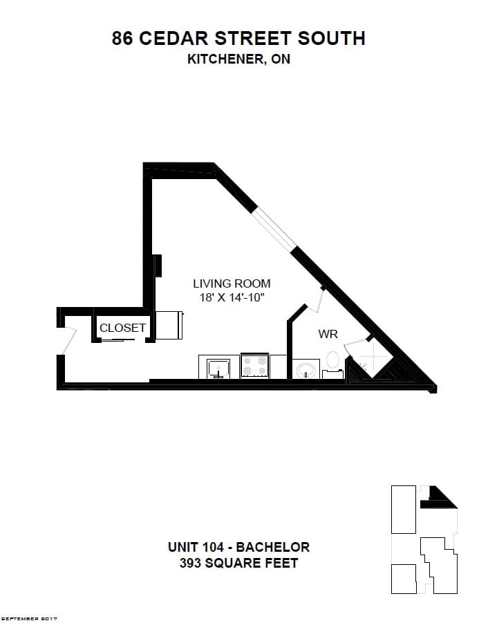 86 Cedar Street South — 2 Bedroom 0901 - Photo 2