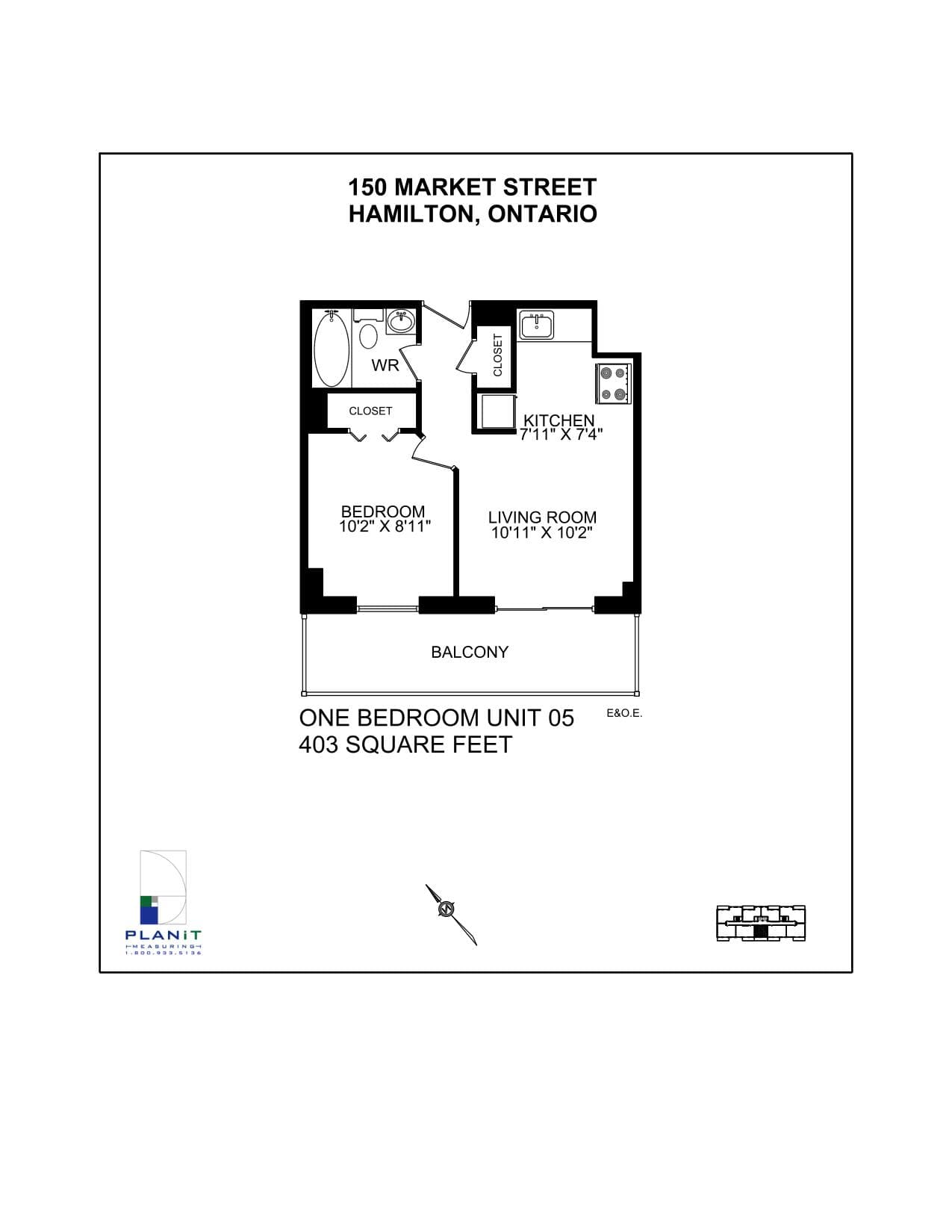 150 Market Street — 1 Bedroom 1004 - Photo 18