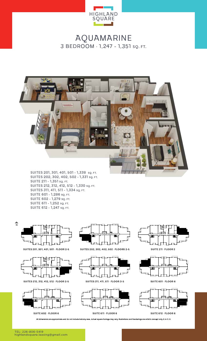 220 Ira Needles Blvd — 1 Bedroom B908
