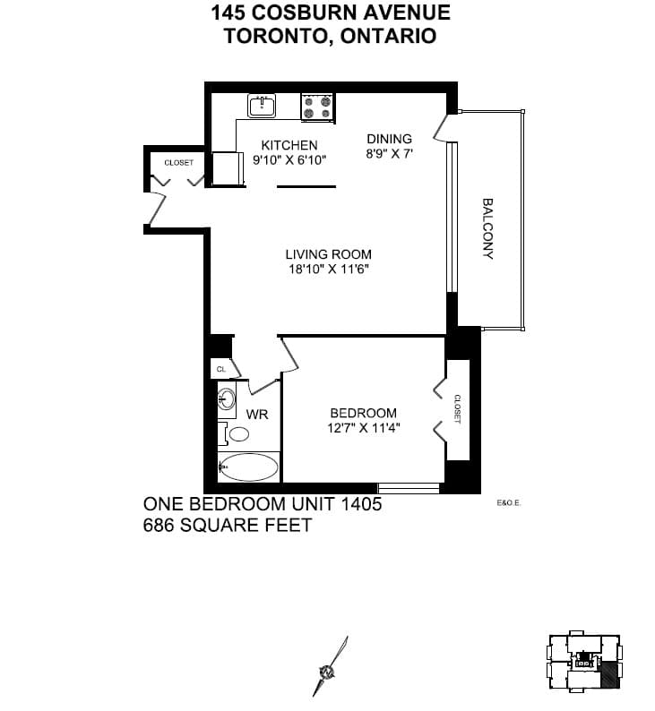 145 Cosburn Avenue — 1 Bedroom 00406 - Photo 52