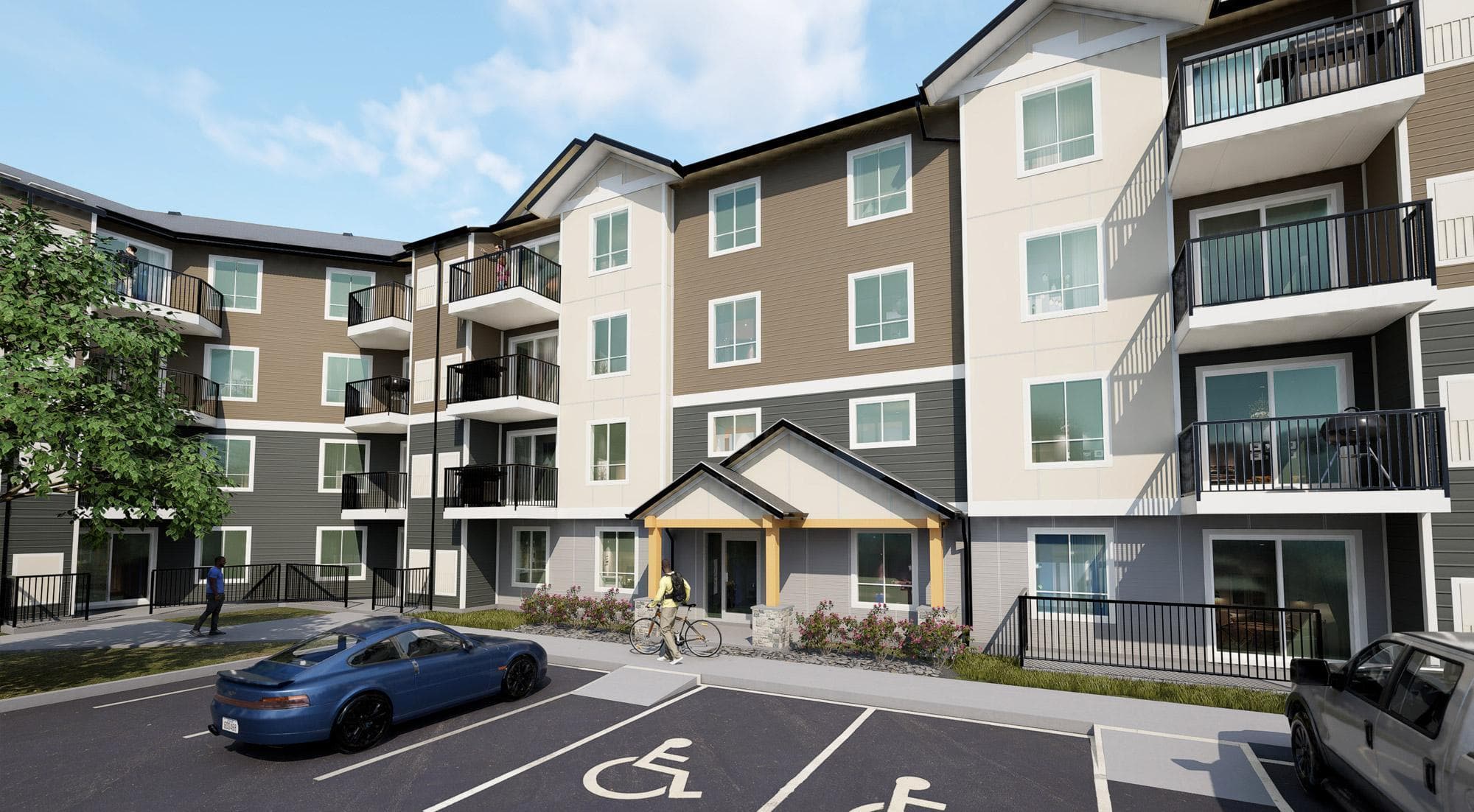 Suncrest Apartments — Three Bedroom Two Bath - Photo 4